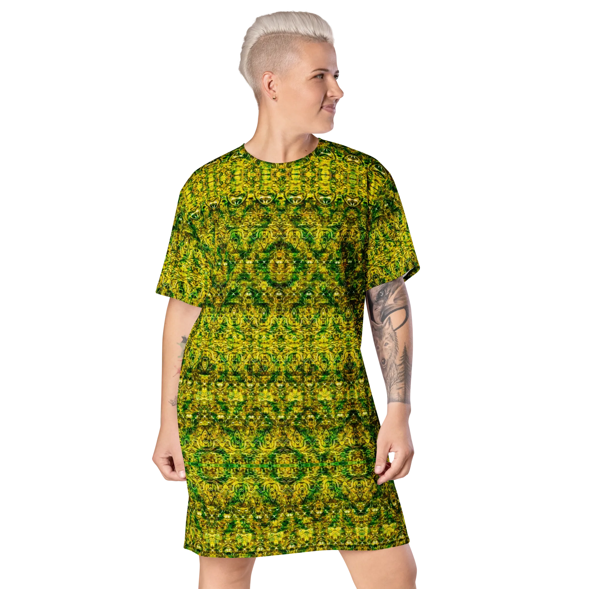 T-Shirt Tunic (Muliebris/Virilis)(Samhain Dreams of Jade 14 of 15 Quattuordecim ex Quindecim) RJSTH@Alchemic RJSTHW2024 RJS