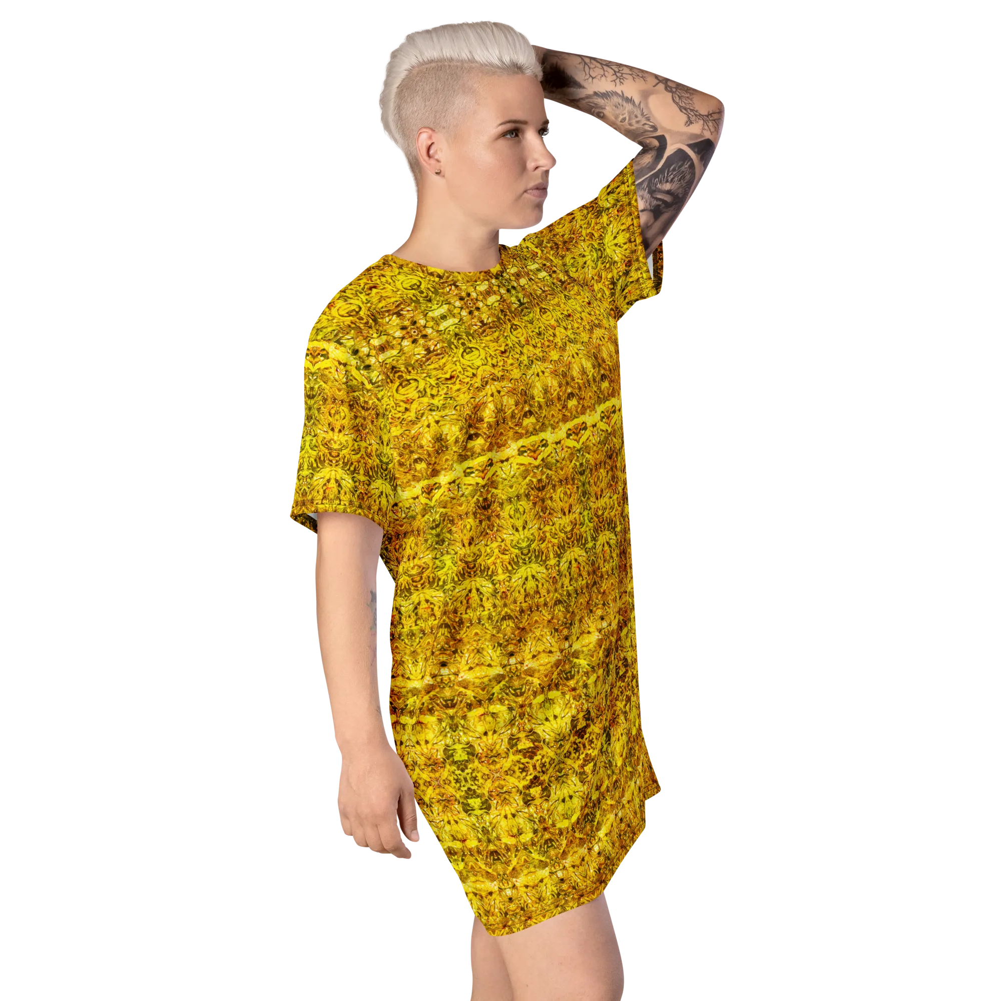 T-Shirt Tunic (Muliebris/Virilis)(Samhain Dreams of Jade 2 of 15 Duo ex Quindecim) RJSTH@Alchemic RJSTHw2024 RJS