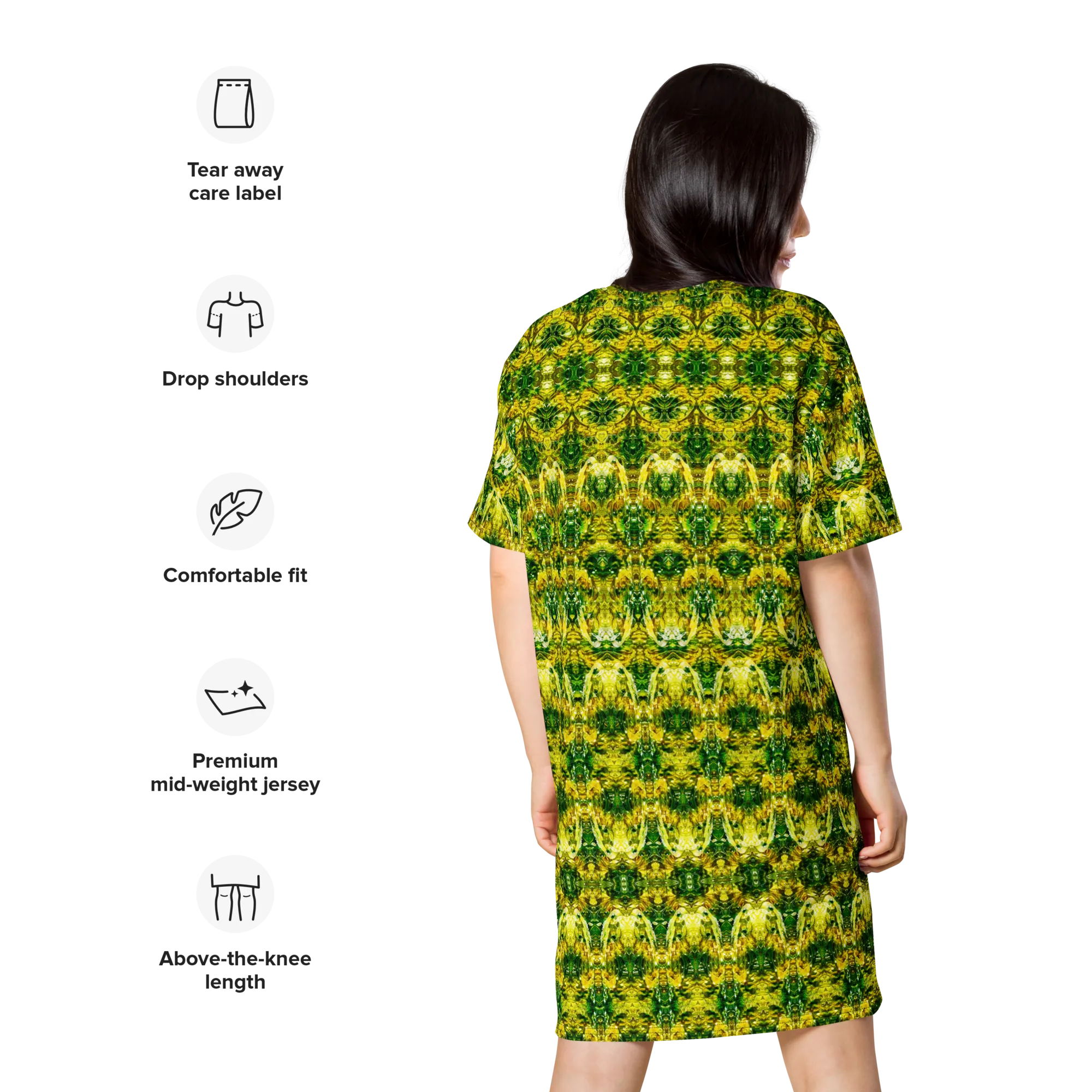 T-Shirt Tunic (Muliebris/Virilis)(Samhain Dreams of Jade 4 of 15 Quattuor ex Quindecim) RJSTH@Alchemic RJSTHw2024 RJS