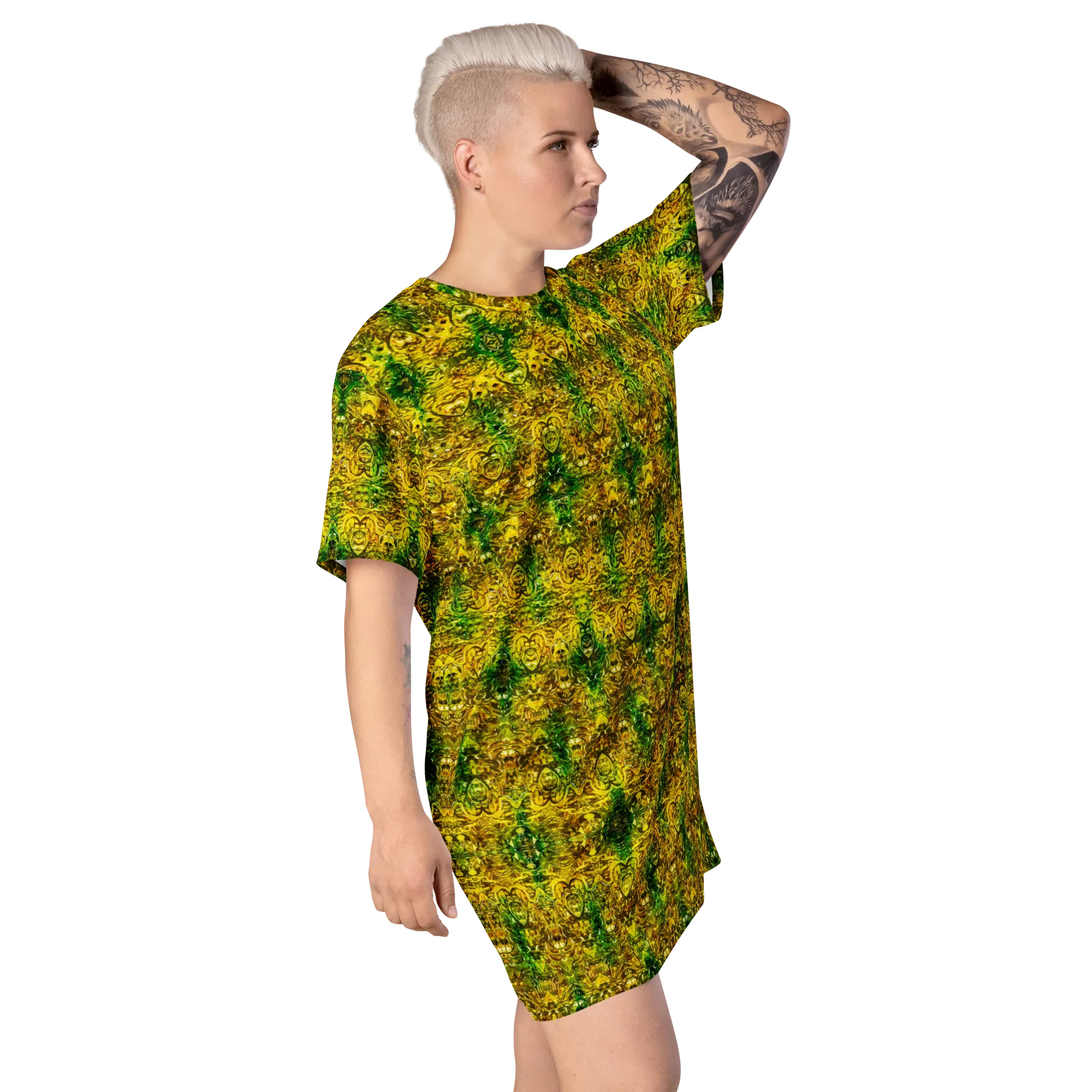 T-Shirt Tunic (Muliebris/Virilis)(Samhain Dreams of Jade 6 of 15 Sex ex Quindecim) RJSTH@Alchemic RJSTHW2024 RJS