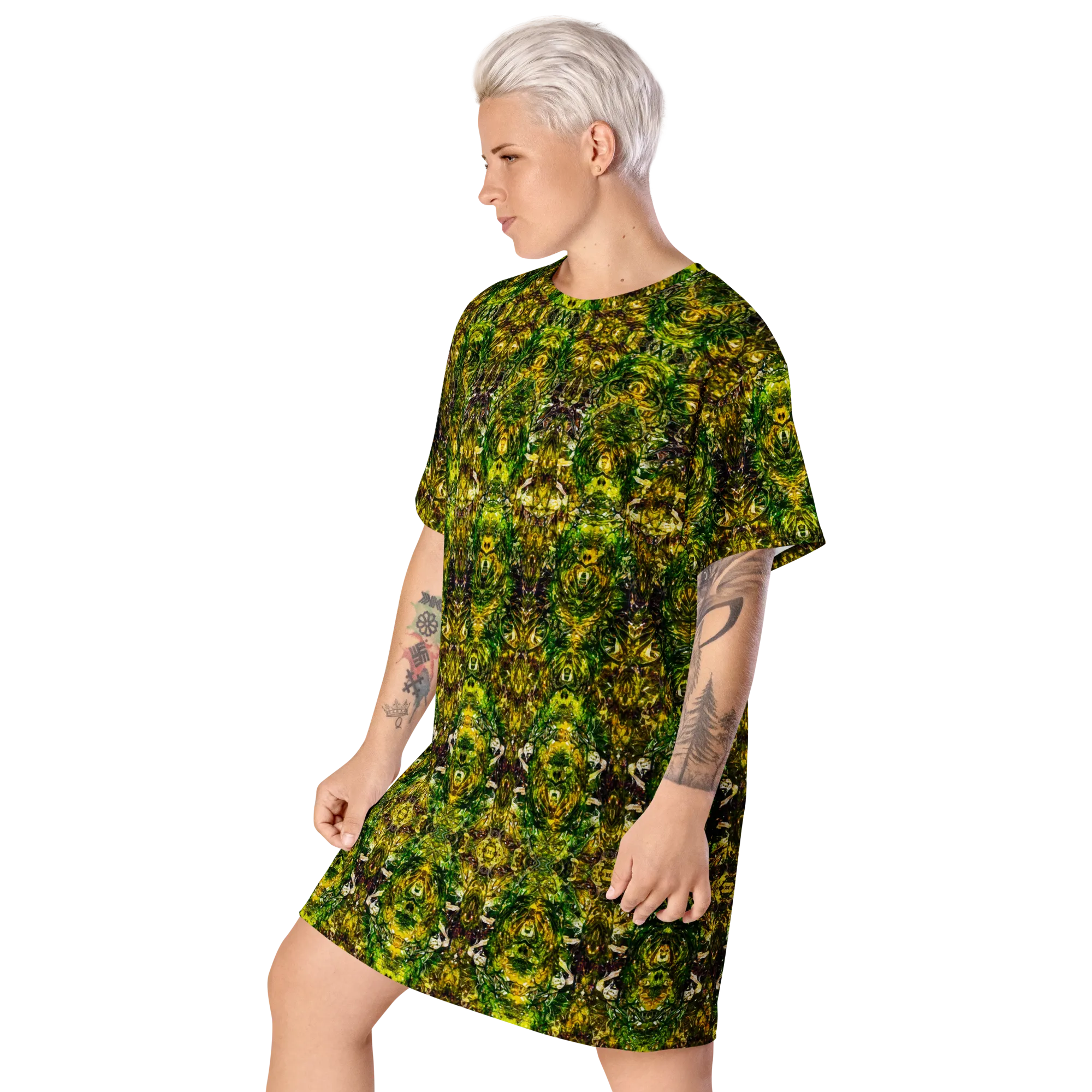 T-Shirt Tunic (Muliebris/Virilis)(Samhain Dreams of Jade 7 of 5 Septem ex Quindecim) RJSTH@Alchemic RJSTHW2024 RJS