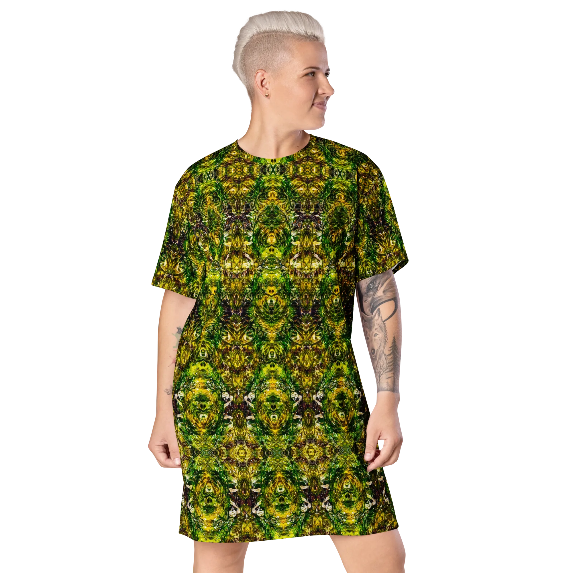 T-Shirt Tunic (Muliebris/Virilis)(Samhain Dreams of Jade 7 of 5 Septem ex Quindecim) RJSTH@Alchemic RJSTHW2024 RJS