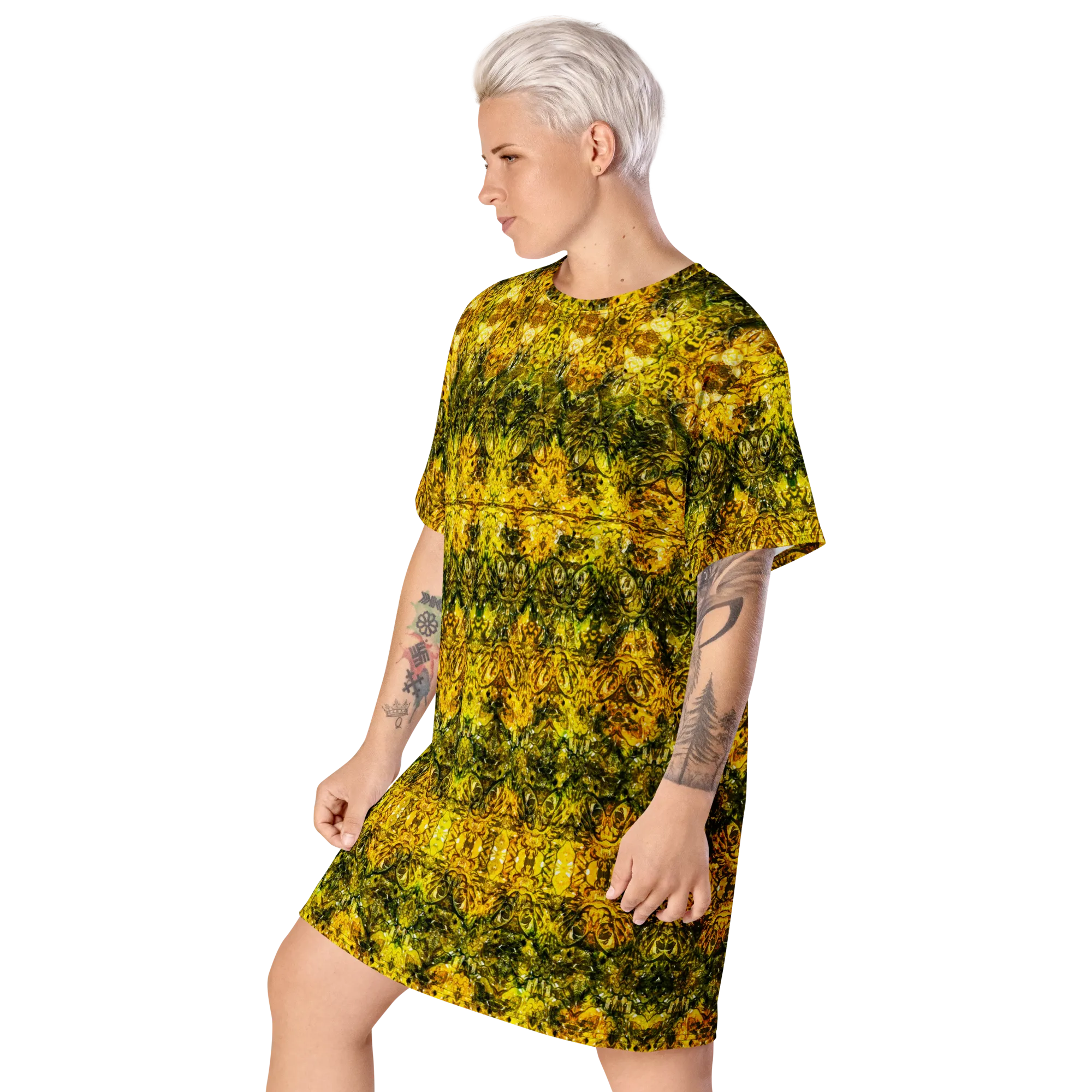 T-Shirt Tunic (Muliebris/Virilis)(Samhain Dreams of Jade 8 of 15 Octo ex Quindecim) RJSTH@Alchemic RJSTHW2024 RJS