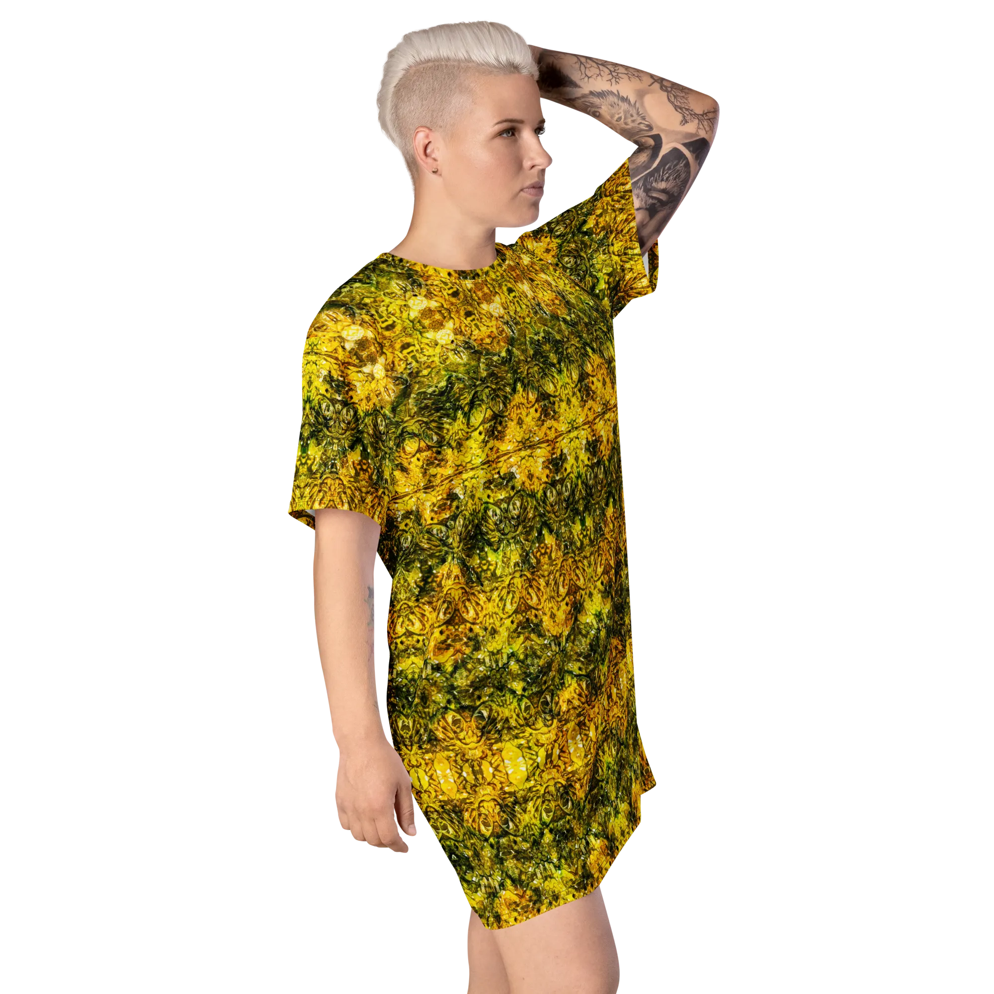 T-Shirt Tunic (Muliebris/Virilis)(Samhain Dreams of Jade 8 of 15 Octo ex Quindecim) RJSTH@Alchemic RJSTHW2024 RJS