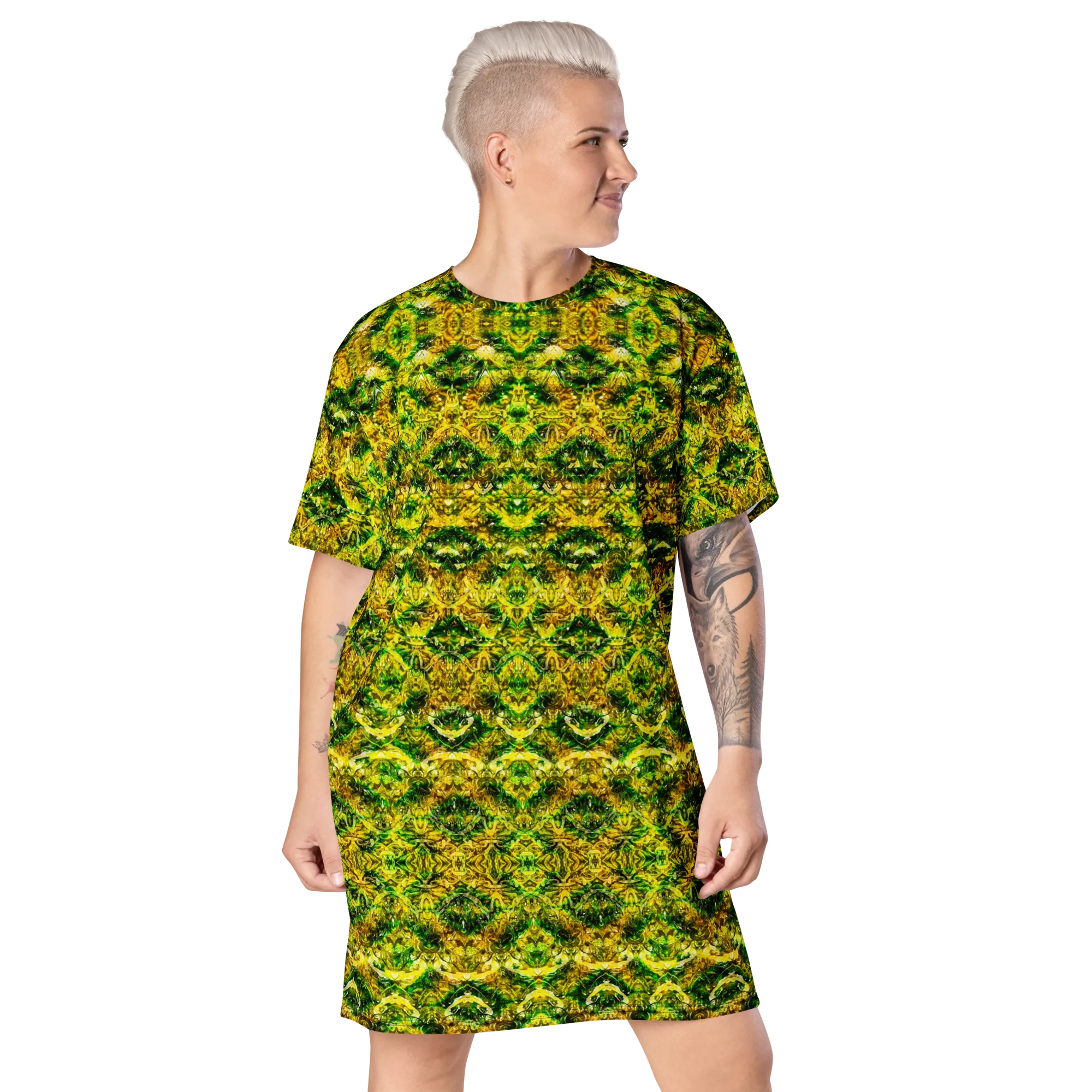 T-Shirt Tunic (Muliebris/Virilis)(Samhain Dreams of Jade 9 of 15 Novem ex Quindecim) RJSTH@Alchemic RJSTHW2024 RJS
