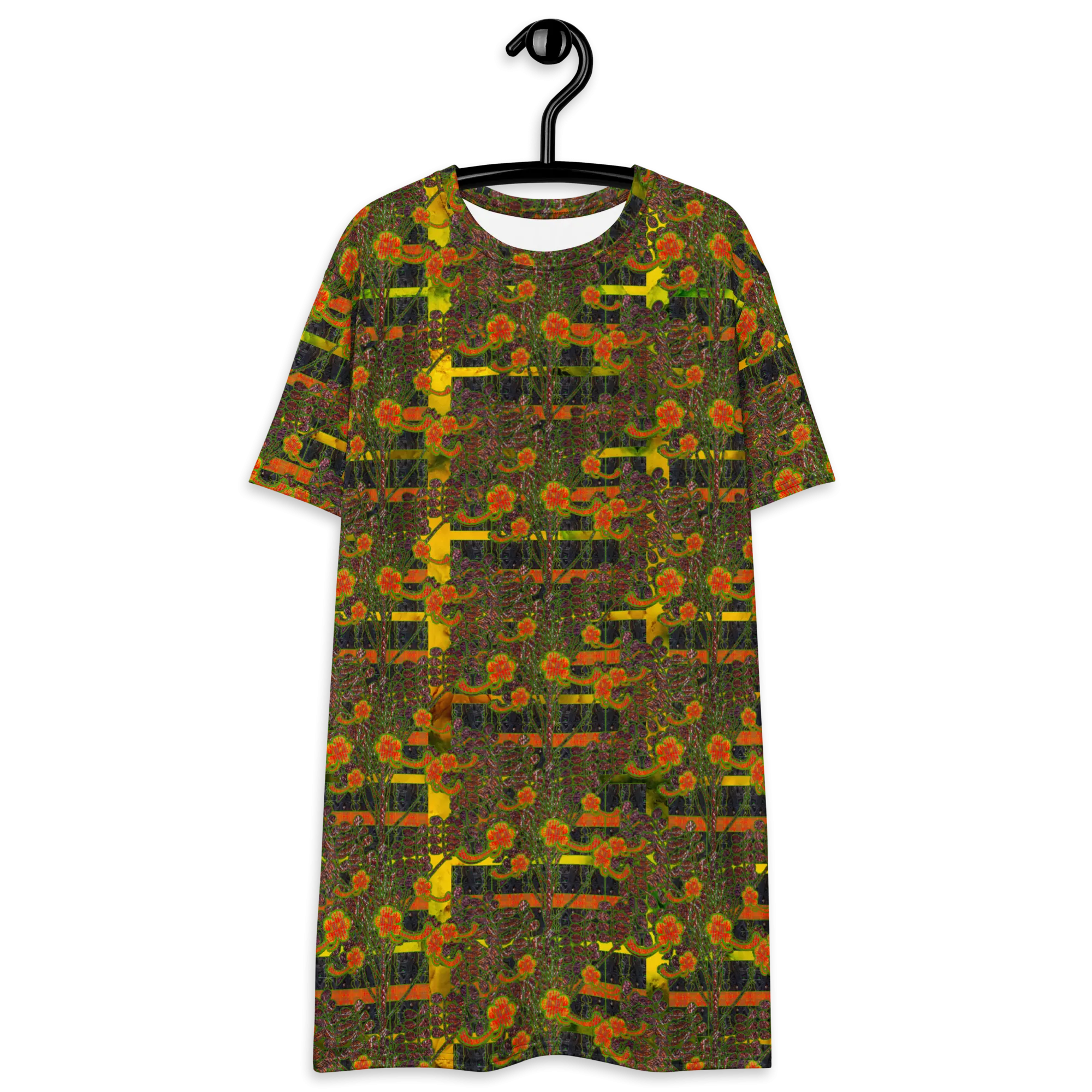 T-Shirt Tunic (Muliebris/Virilis)(Tree Link WindSong Flower) RJSTH@Fabric#1 RJSTHW2024 RJS