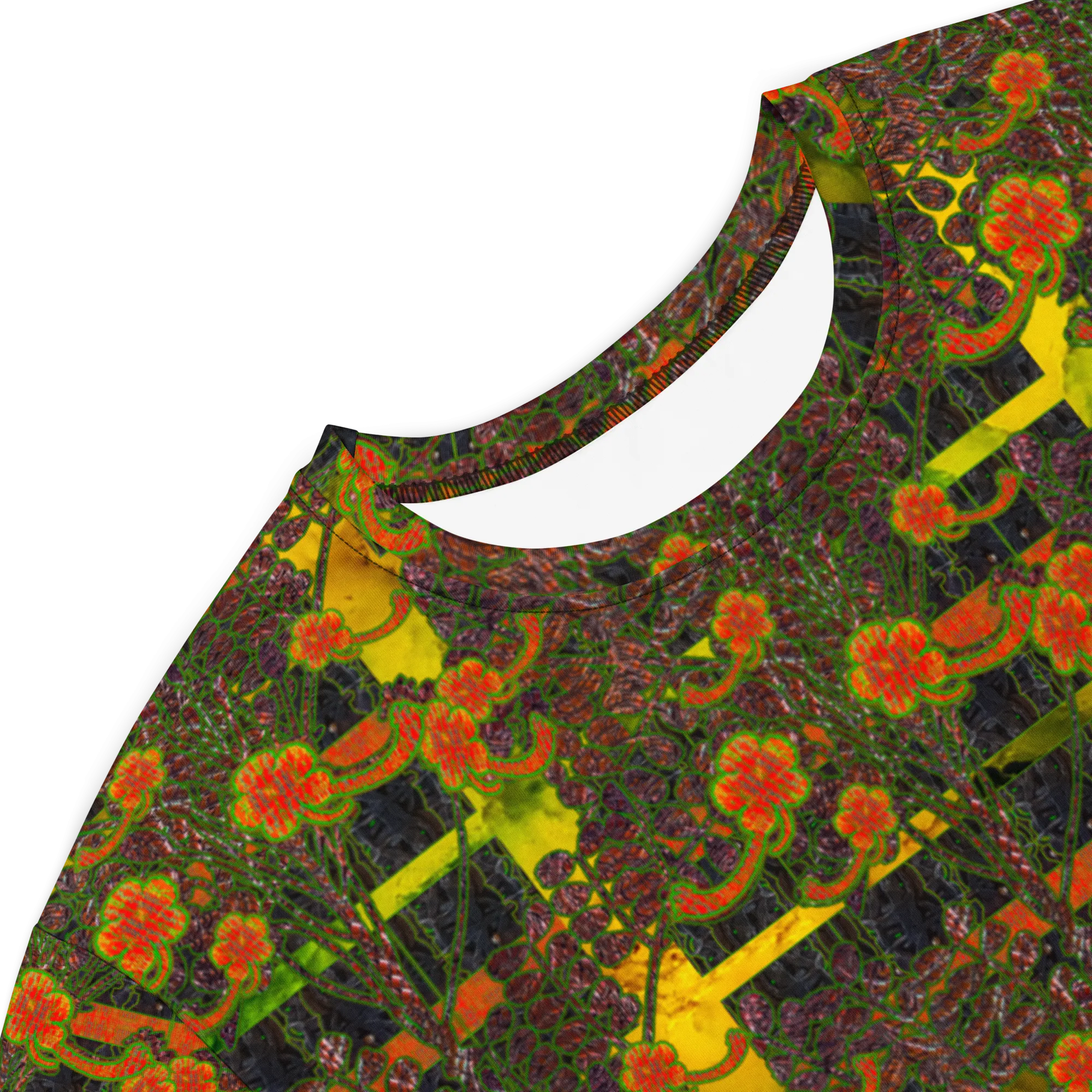 T-Shirt Tunic (Muliebris/Virilis)(Tree Link WindSong Flower) RJSTH@Fabric#1 RJSTHW2024 RJS