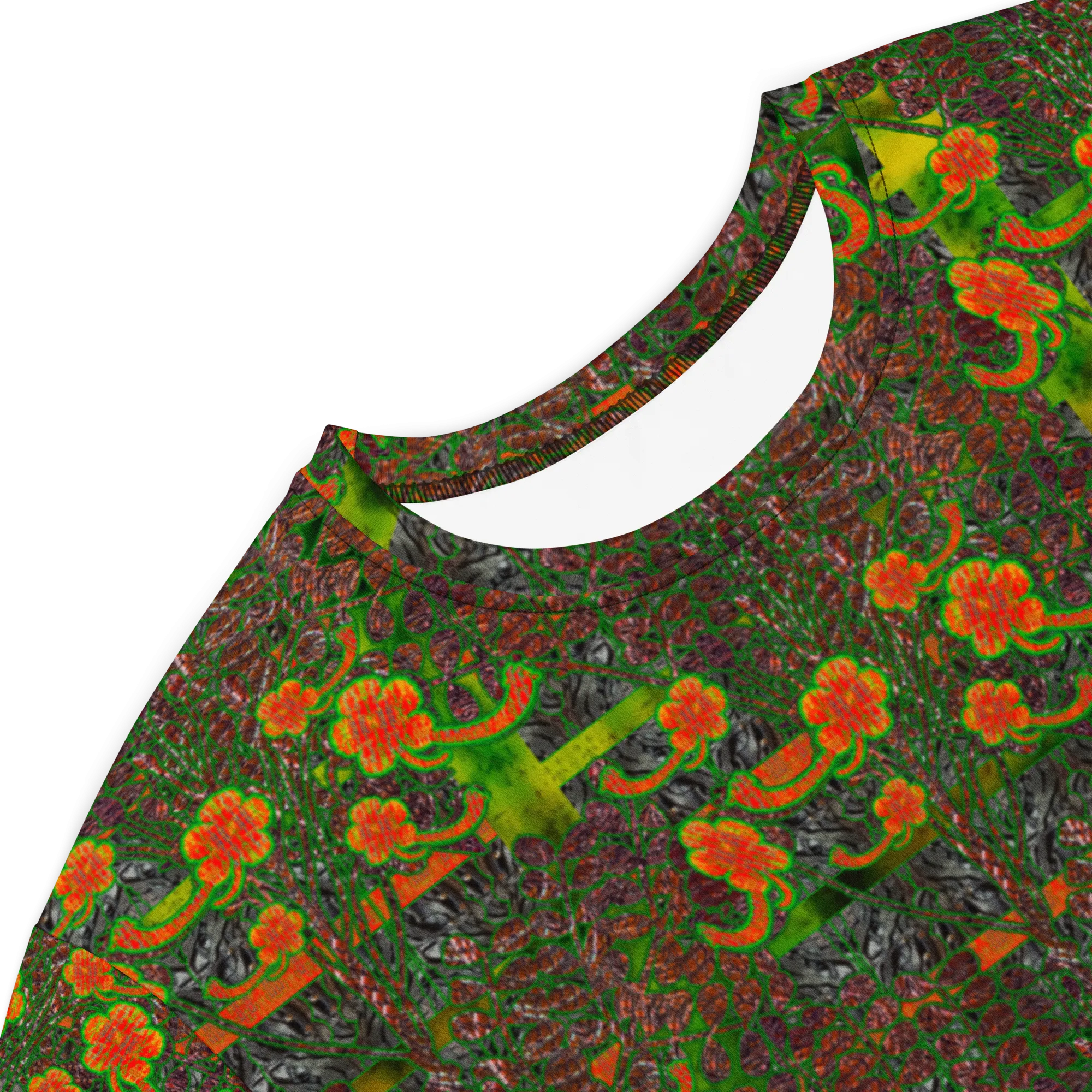T-Shirt Tunic (Muliebris/Virilis)(Tree Link WindSong Flower) RJSTH@Fabric#3 RJSTHW2024 RJS