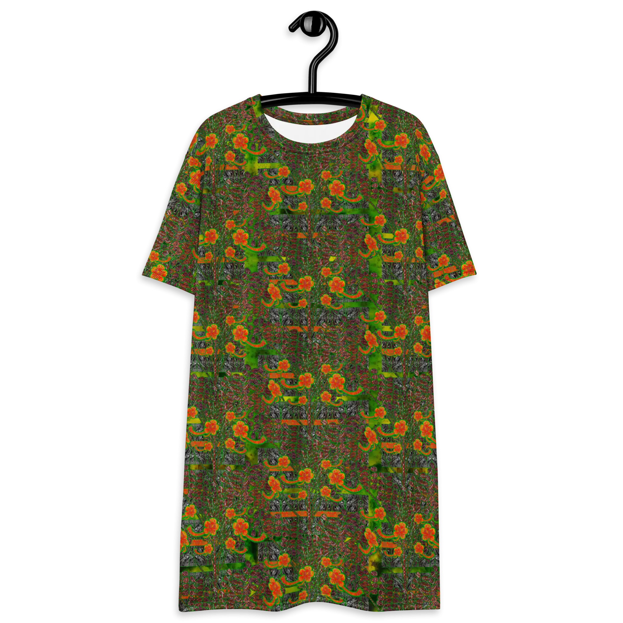 T-Shirt Tunic (Muliebris/Virilis)(Tree Link WindSong Flower) RJSTH@Fabric#3 RJSTHW2024 RJS