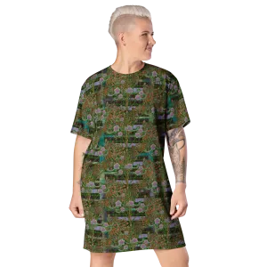 T-Shirt Tunic (Muliebris/Virilis)(Tree Link WindSong Flower) RJSTH@Fabric#4 RJSTHW2024 RJS