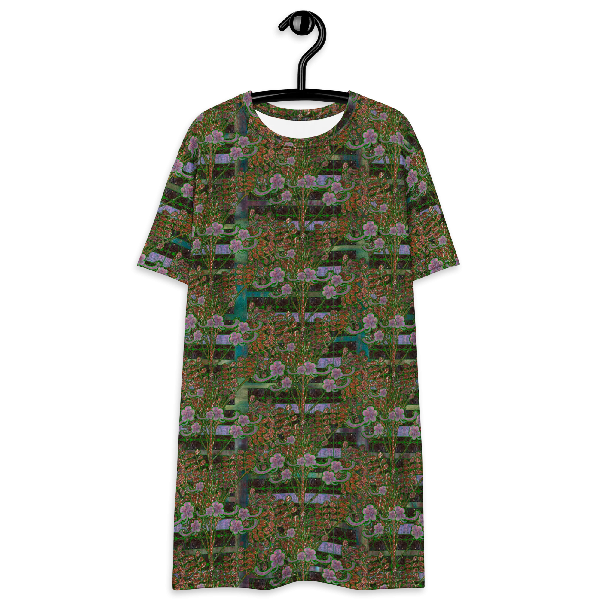 T-Shirt Tunic (Muliebris/Virilis)(Tree Link WindSong Flower) RJSTH@Fabric#4 RJSTHW2024 RJS