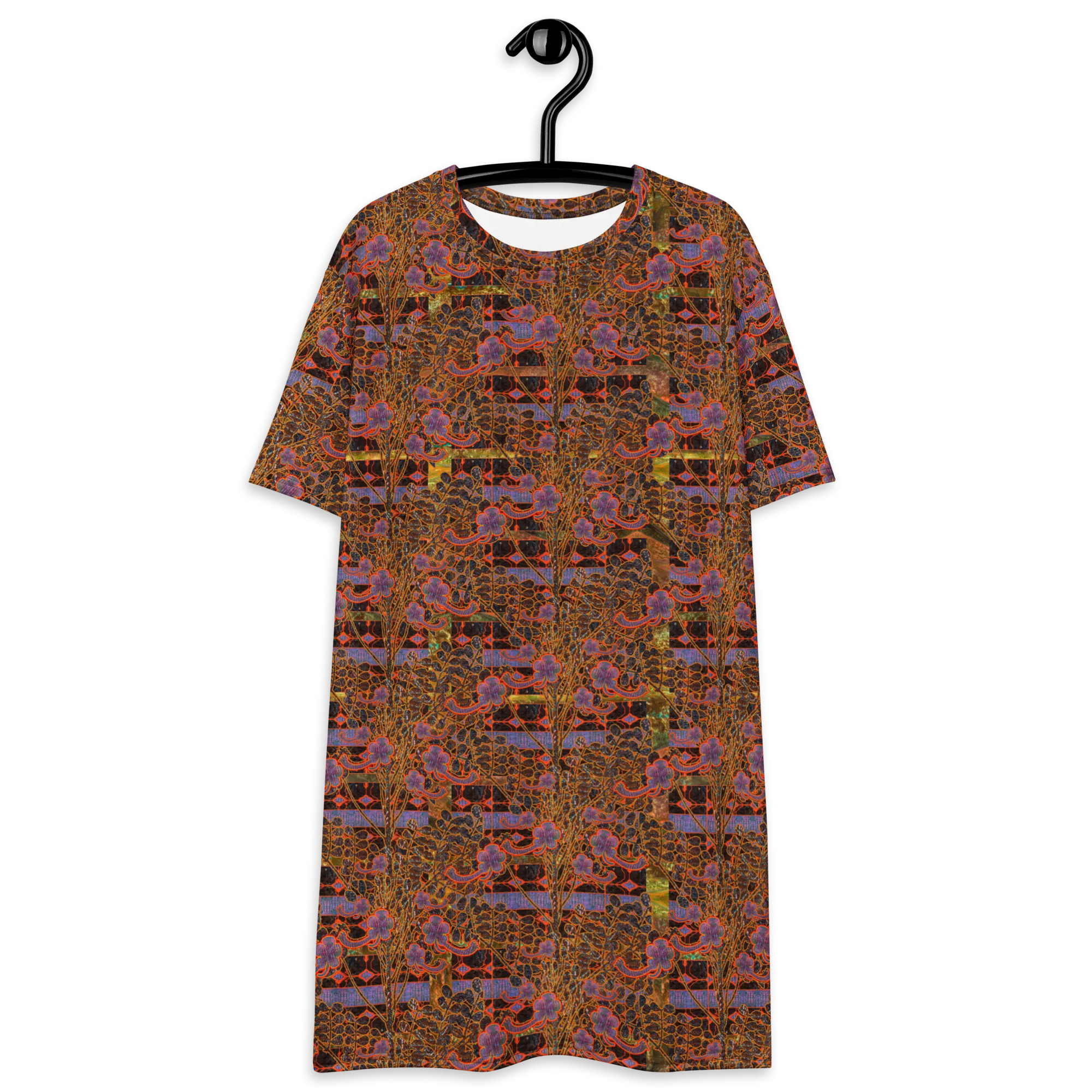 T-Shirt Tunic (Muliebris/Virilis)(Tree Link WindSong Flower) RJSTH@Fabric#6 RJSTHW2024 RJS