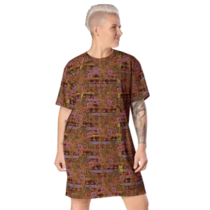 T-Shirt Tunic (Muliebris/Virilis)(Tree Link WindSong Flower) RJSTH@Fabric#6 RJSTHW2024 RJS