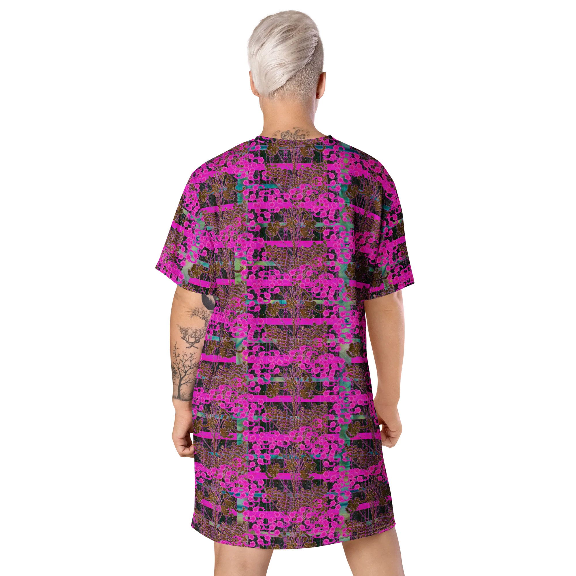 T-Shirt Tunic (Muliebris/Virilis)(Tree Link WindSong Flower) RJSTH@Fabric#9 RJSTHW2024 RJS