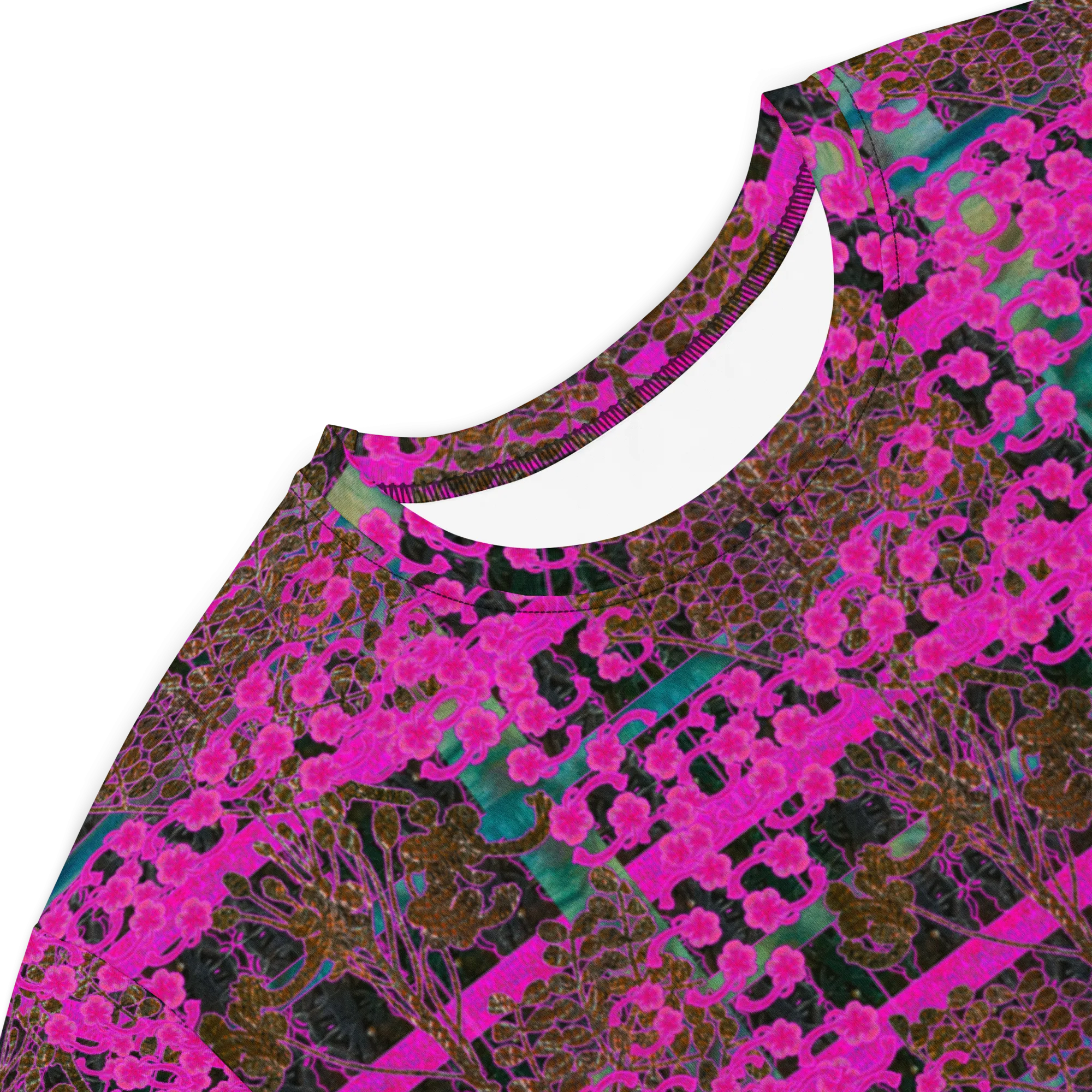 T-Shirt Tunic (Muliebris/Virilis)(Tree Link WindSong Flower) RJSTH@Fabric#9 RJSTHW2024 RJS