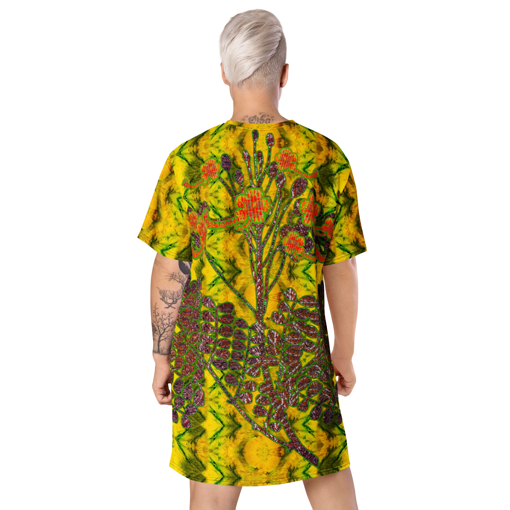 T-Shirt Tunic (Muliebris/Virilis)(WindSong Flower) RJSTH@Fabric#1 RJSTHW2024 RJS