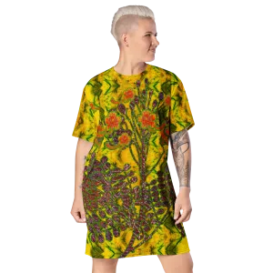T-Shirt Tunic (Muliebris/Virilis)(WindSong Flower) RJSTH@Fabric#1 RJSTHW2024 RJS
