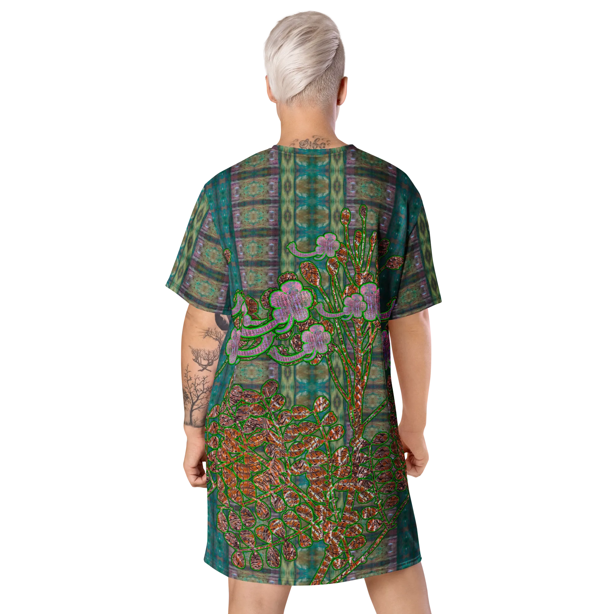T-Shirt Tunic (Muliebris/Virilis)(WindSong Flower) RJSTH@Fabric#4 RJSTHW2024 RJS