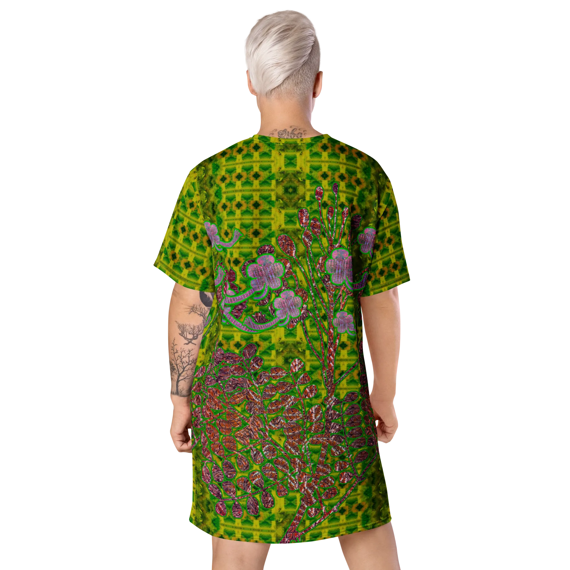 T-Shirt Tunic (Muliebris/Virilis)(WindSong Flower) RJSTH@Fabric#5 RJSTHW2024 RJS