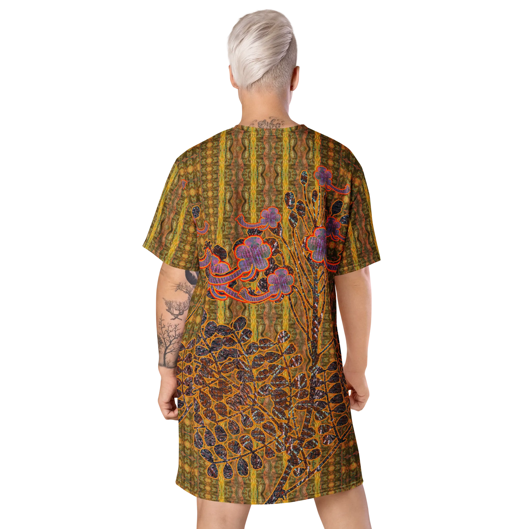 T-Shirt Tunic (Muliebris/Virilis)(WindSong Flower) RJSTH@Fabric#6 RJSTHW2024 RJS
