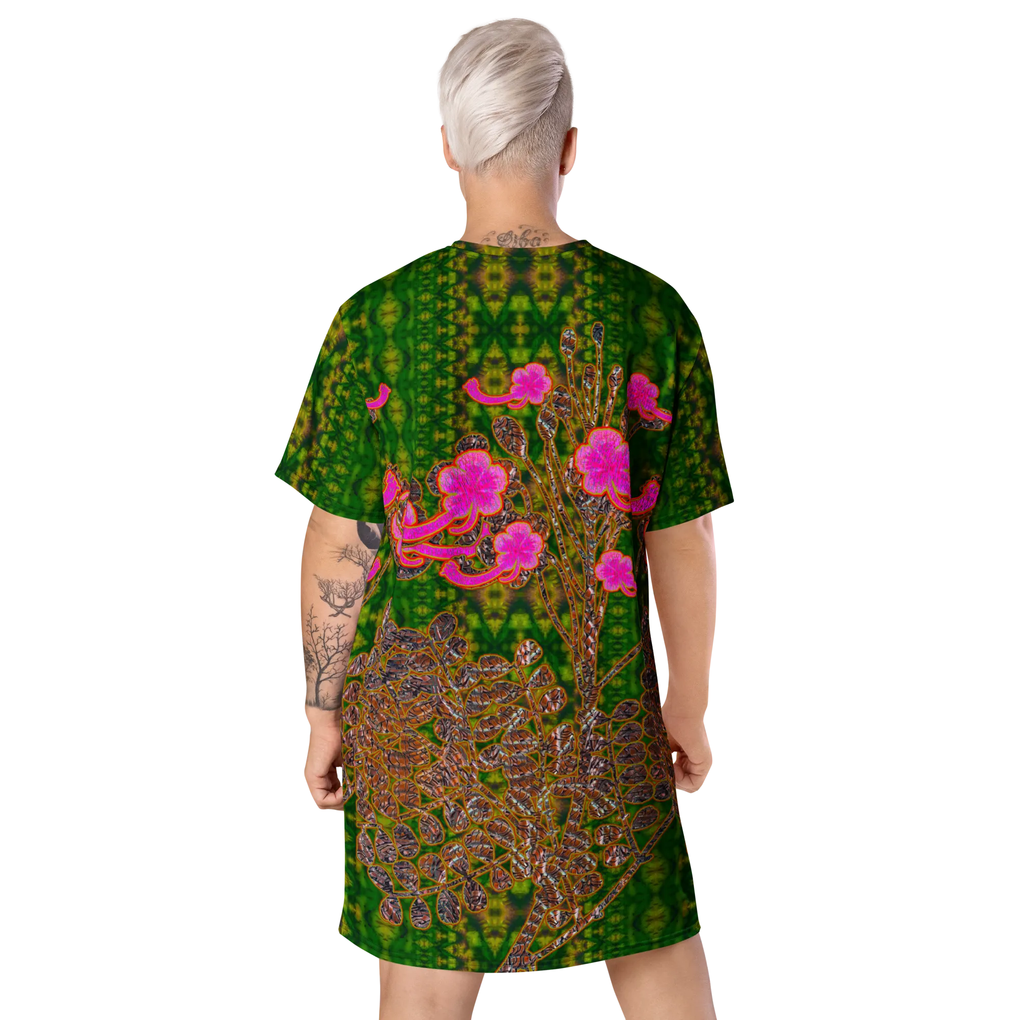 T-Shirt Tunic (Muliebris/Virilis)(WindSong Flower) RJSTH@Fabric#7 RJSTHW2024 RJS