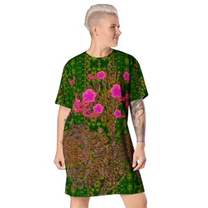T-Shirt Tunic (Muliebris/Virilis)(WindSong Flower) RJSTH@Fabric#7 RJSTHW2024 RJS