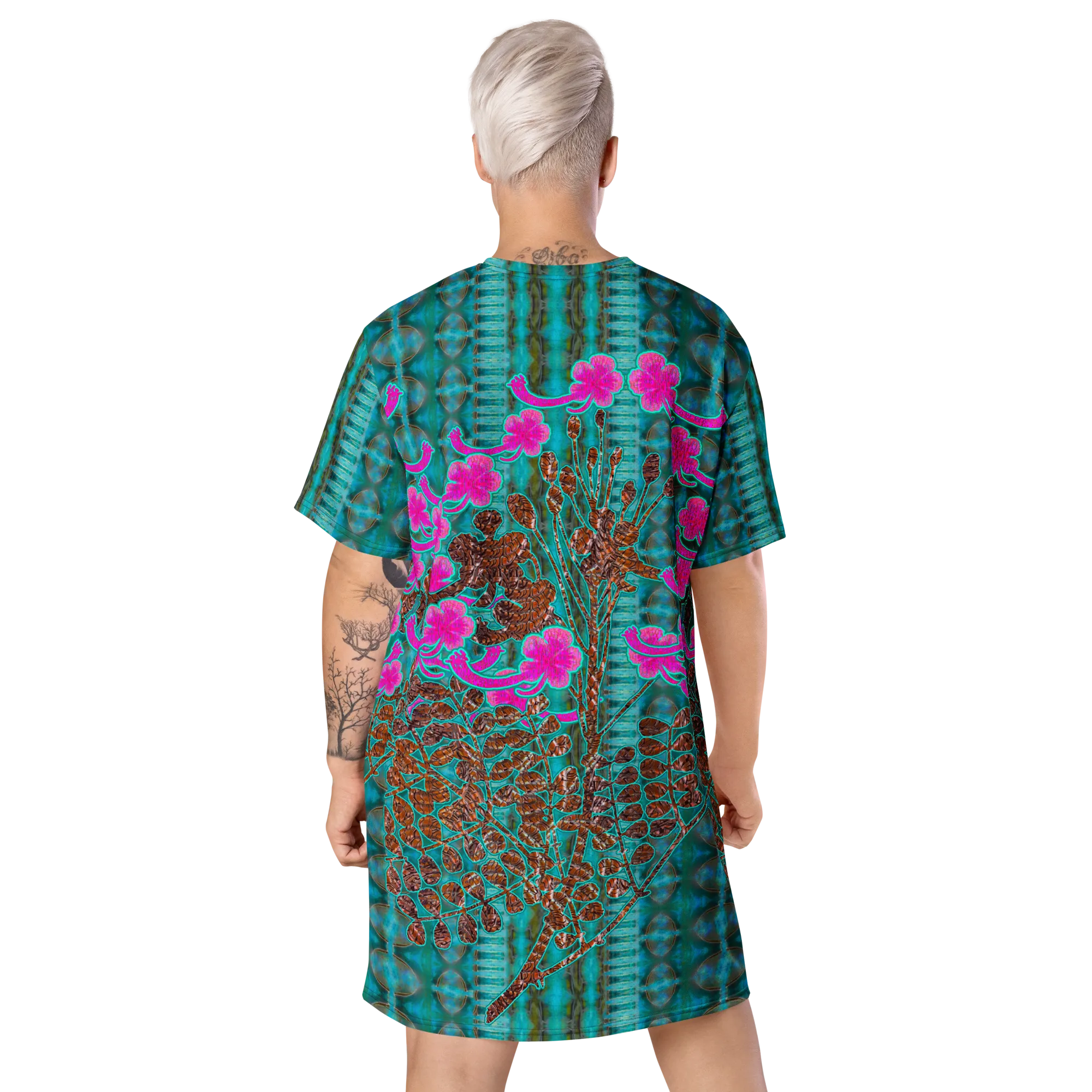 T-Shirt Tunic (Muliebris/Virilis)(WindSong Flower) RJSTH@Fabric#8 RJSTHW2024 RJS