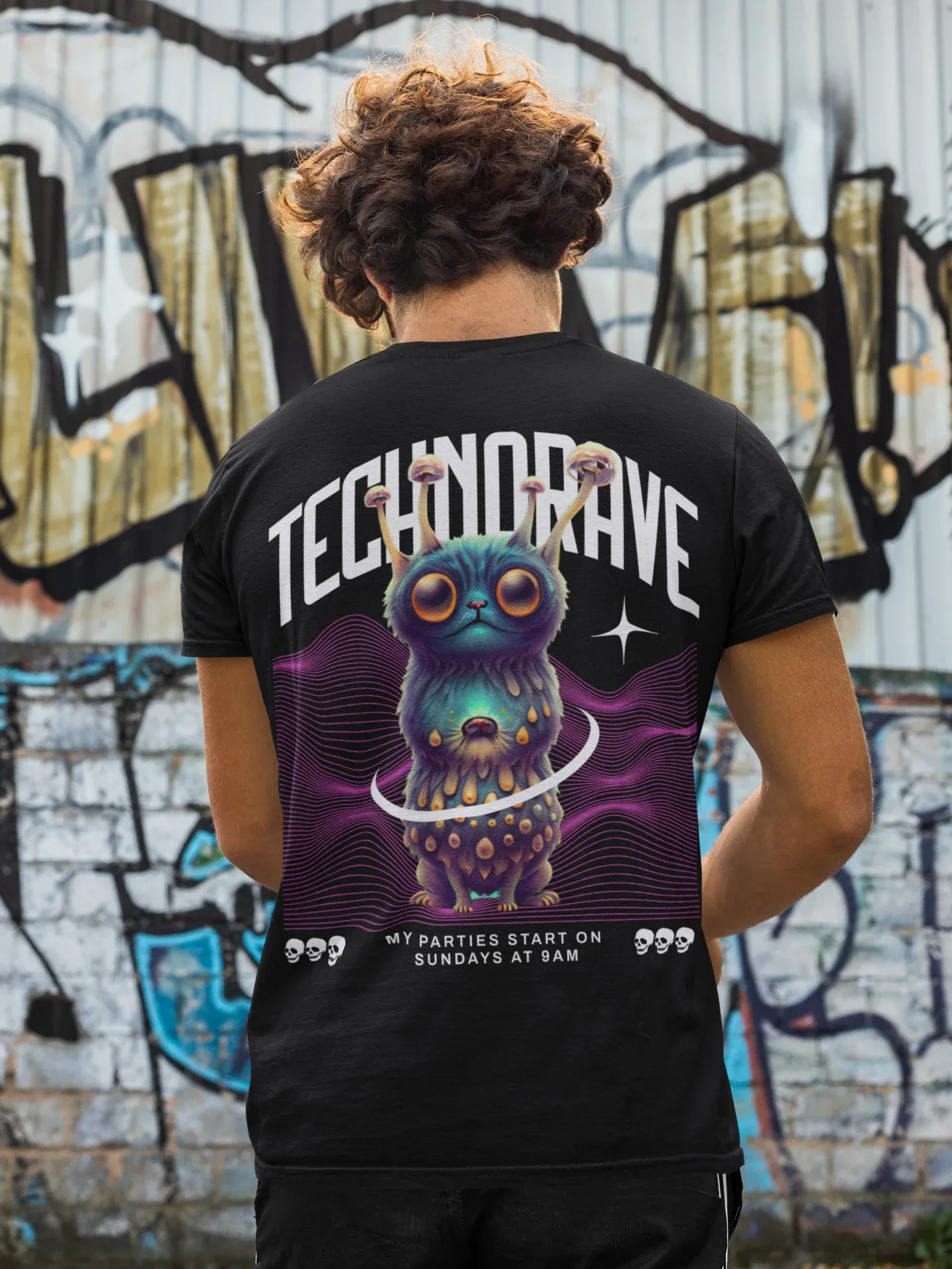 Techno T-Shirt | Technorave Organism