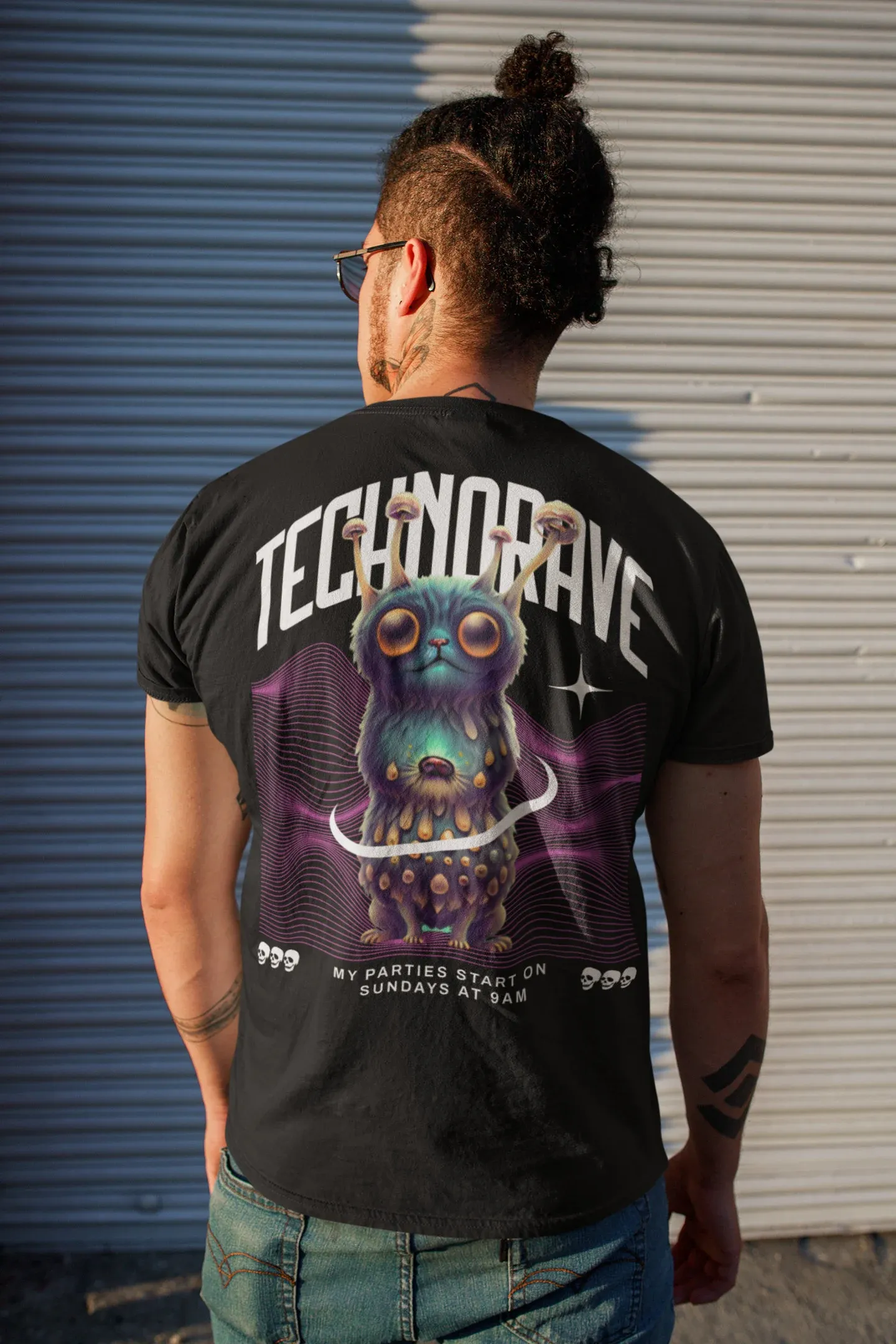 Techno T-Shirt | Technorave Organism
