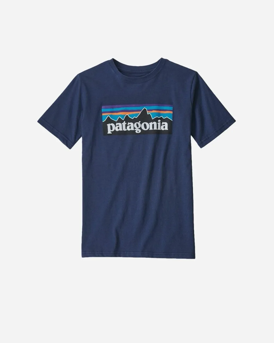 Teens P-6 Logo Organic T-Shirt - New Navy