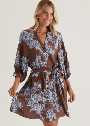 Tessa Dress - Choc Captivate