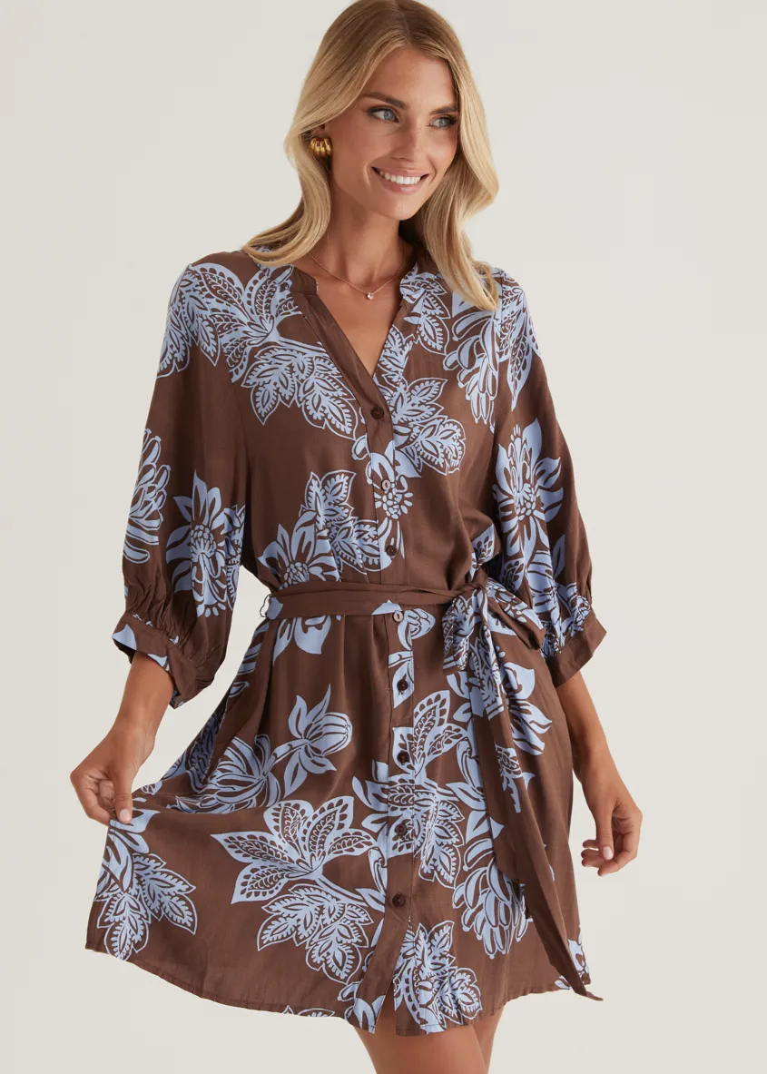 Tessa Dress - Choc Captivate