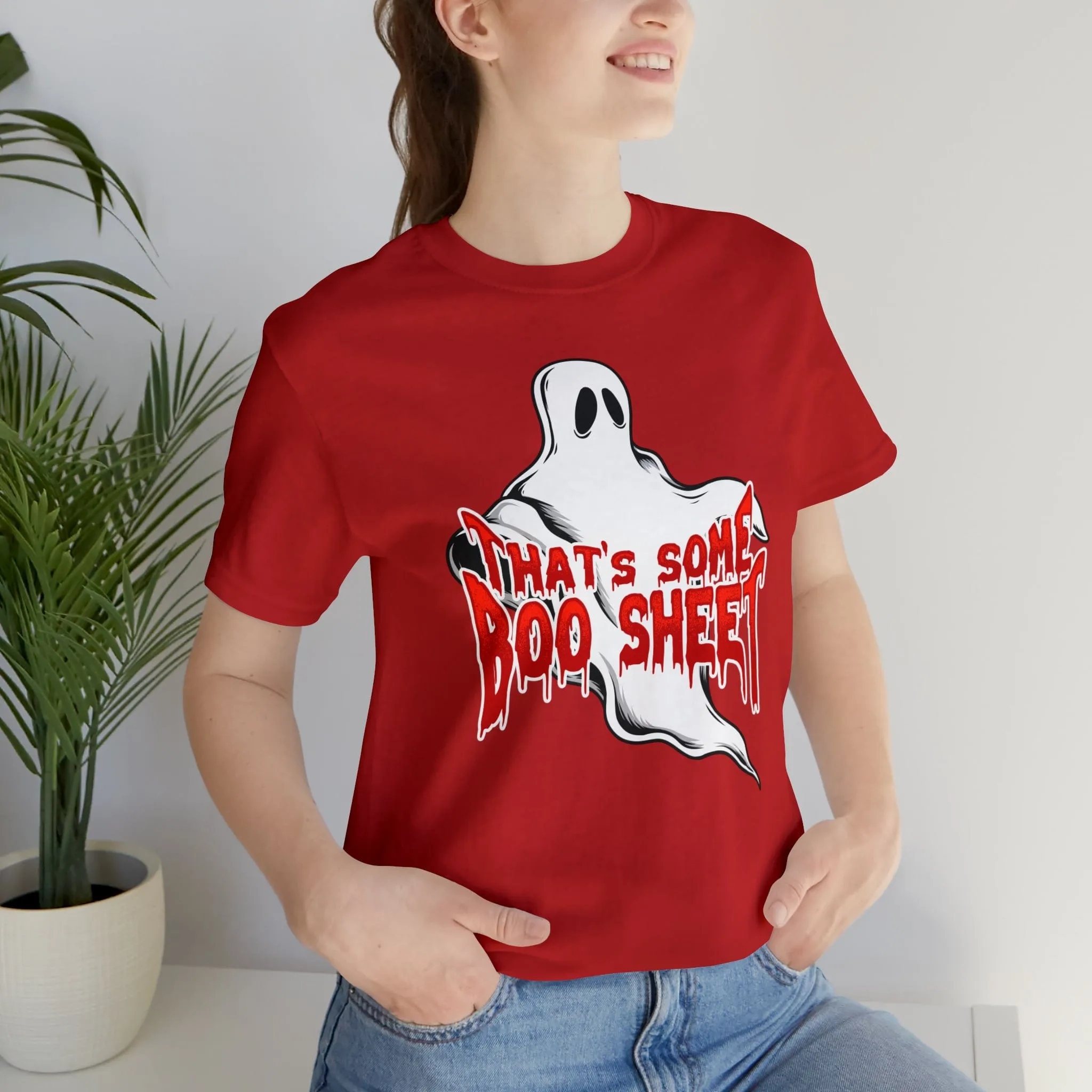 That's Some Boo Sheet Jersey T-shirt