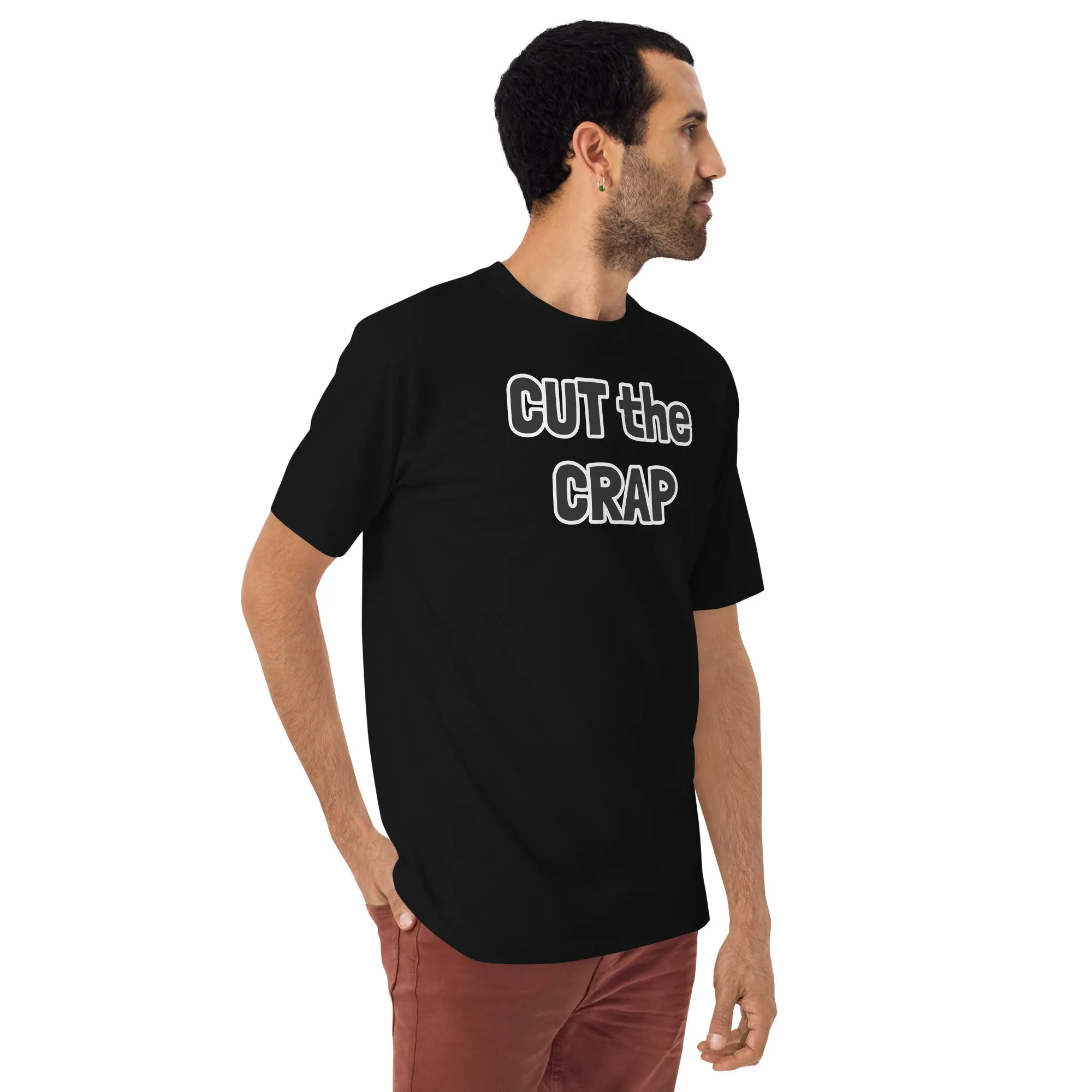 The A&G Cut The Crap II Men’s Premium Heavyweight Tee