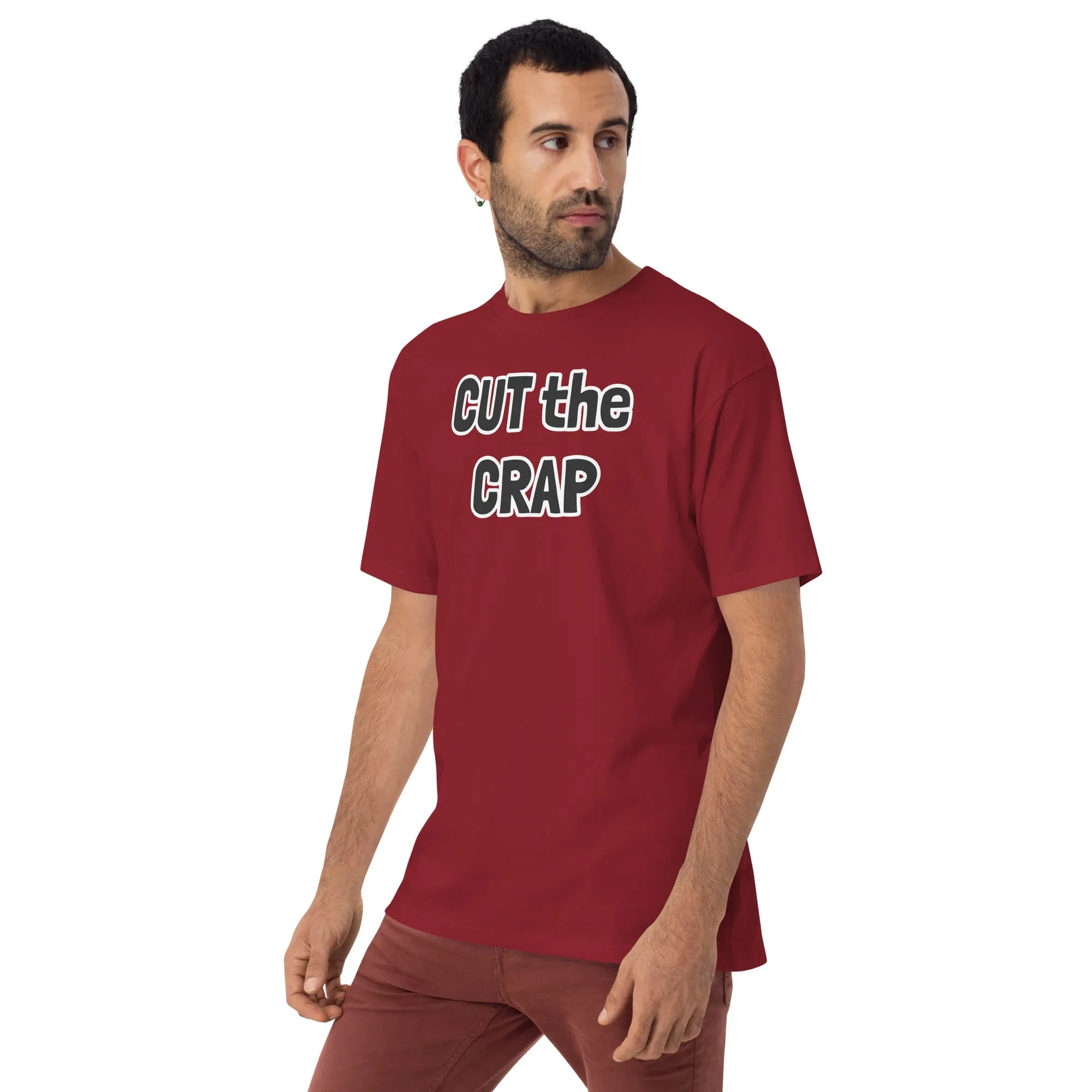 The A&G Cut The Crap II Men’s Premium Heavyweight Tee