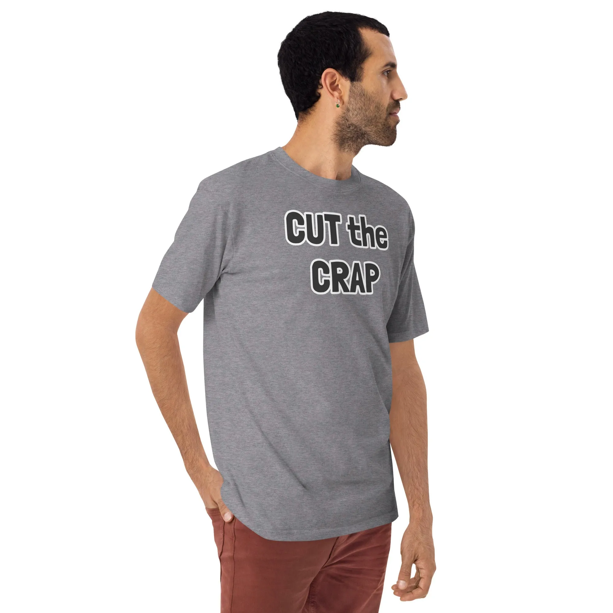 The A&G Cut The Crap II Men’s Premium Heavyweight Tee