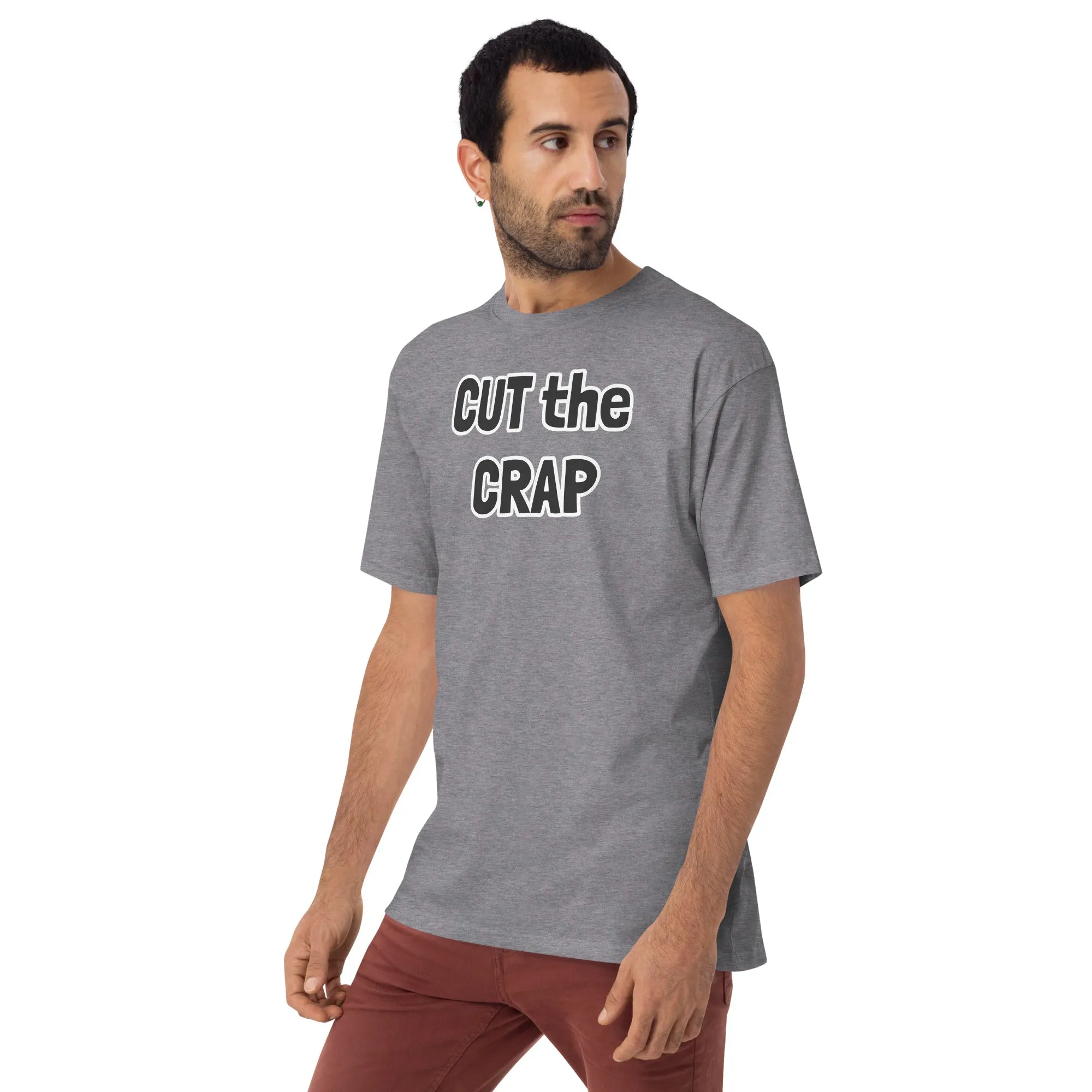 The A&G Cut The Crap II Men’s Premium Heavyweight Tee