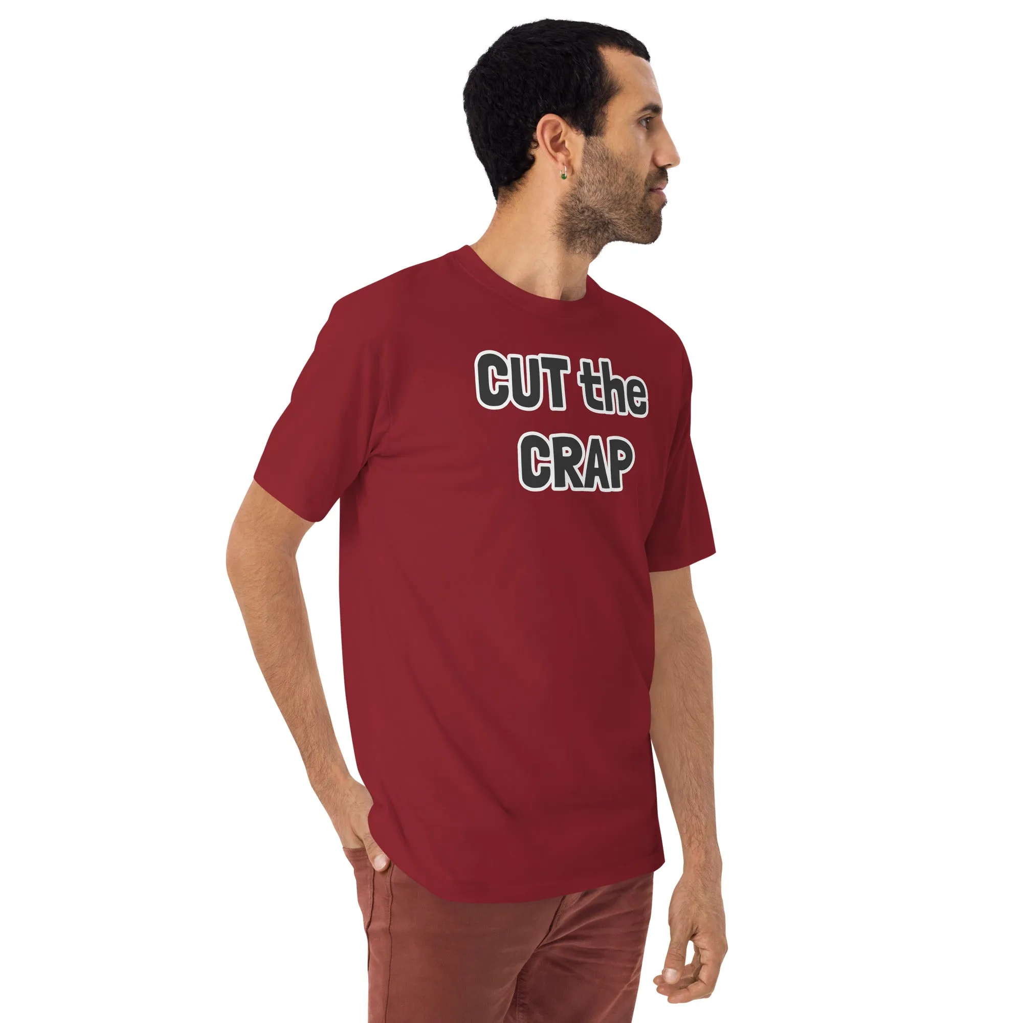 The A&G Cut The Crap II Men’s Premium Heavyweight Tee