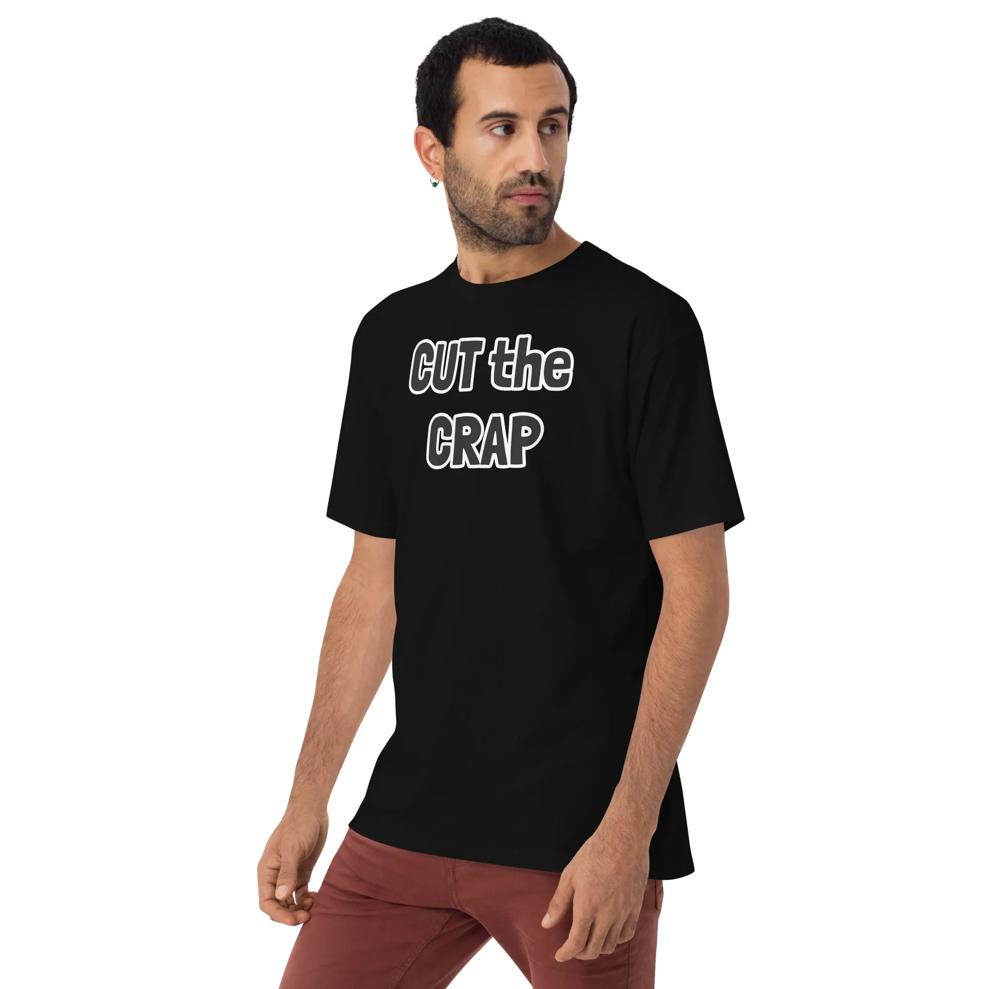 The A&G Cut The Crap II Men’s Premium Heavyweight Tee
