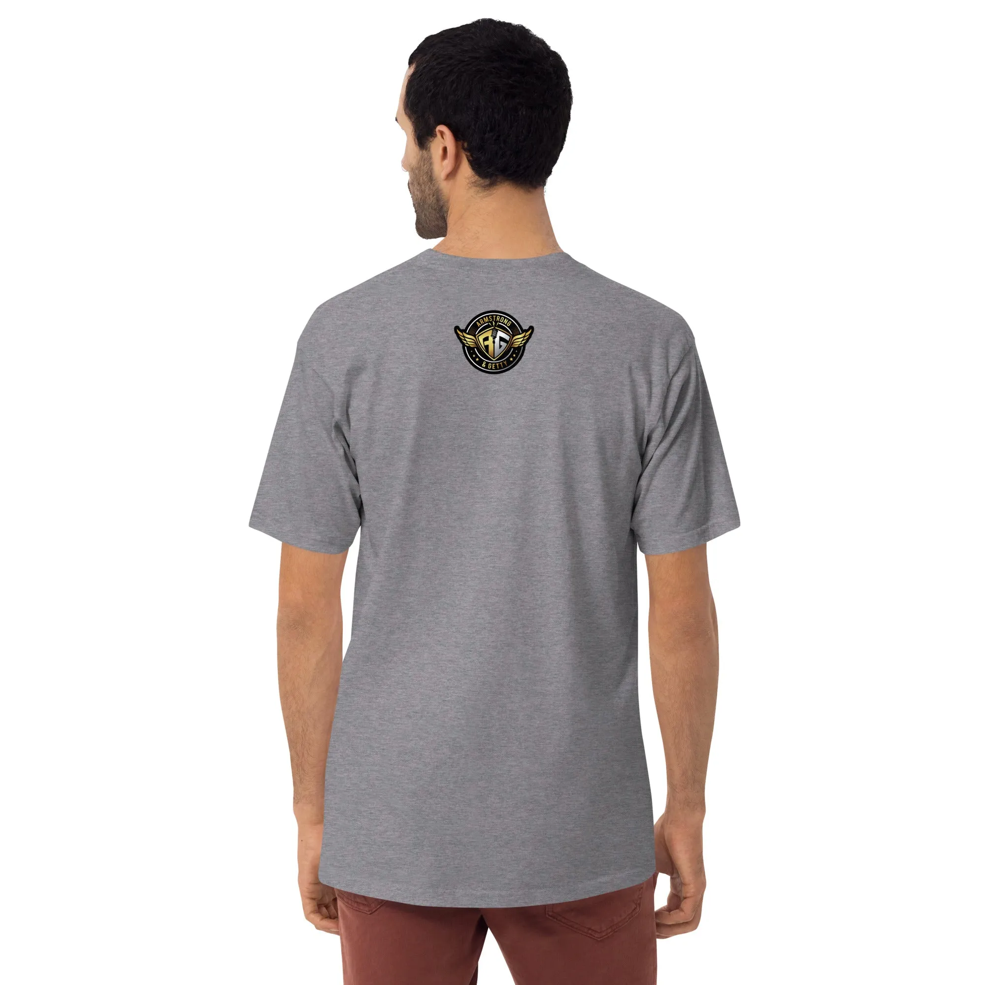 The A&G Hot Dogs Are Dogs Men’s Premium Heavyweight Tee