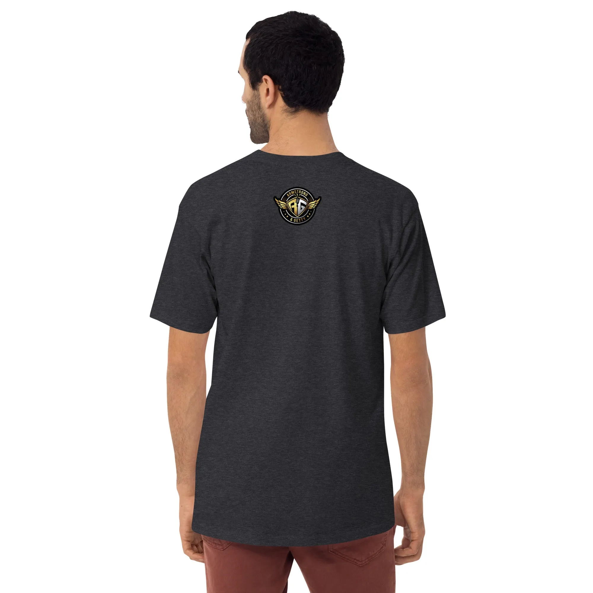 The A&G Hot Dogs Are Dogs Men’s Premium Heavyweight Tee