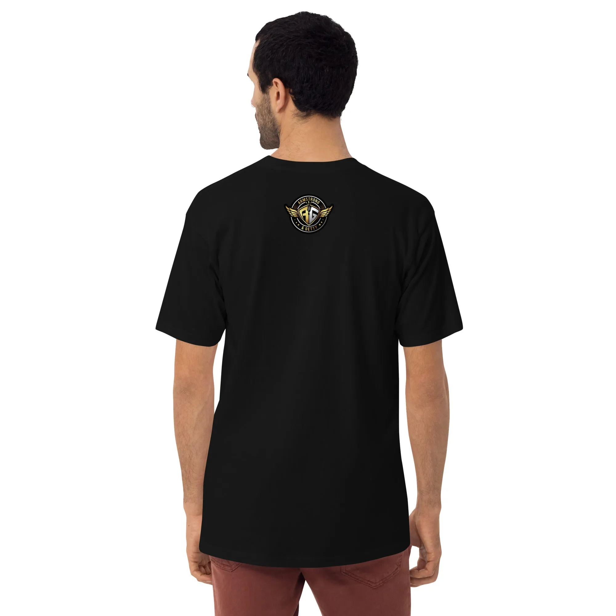 The A&G Hot Dogs Are Dogs Men’s Premium Heavyweight Tee