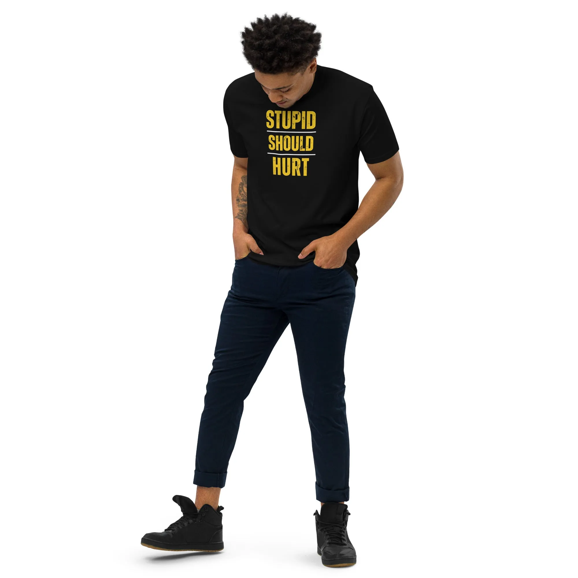 The A&G Stupid Should Hurt '24 Premium Heavyweight Tee