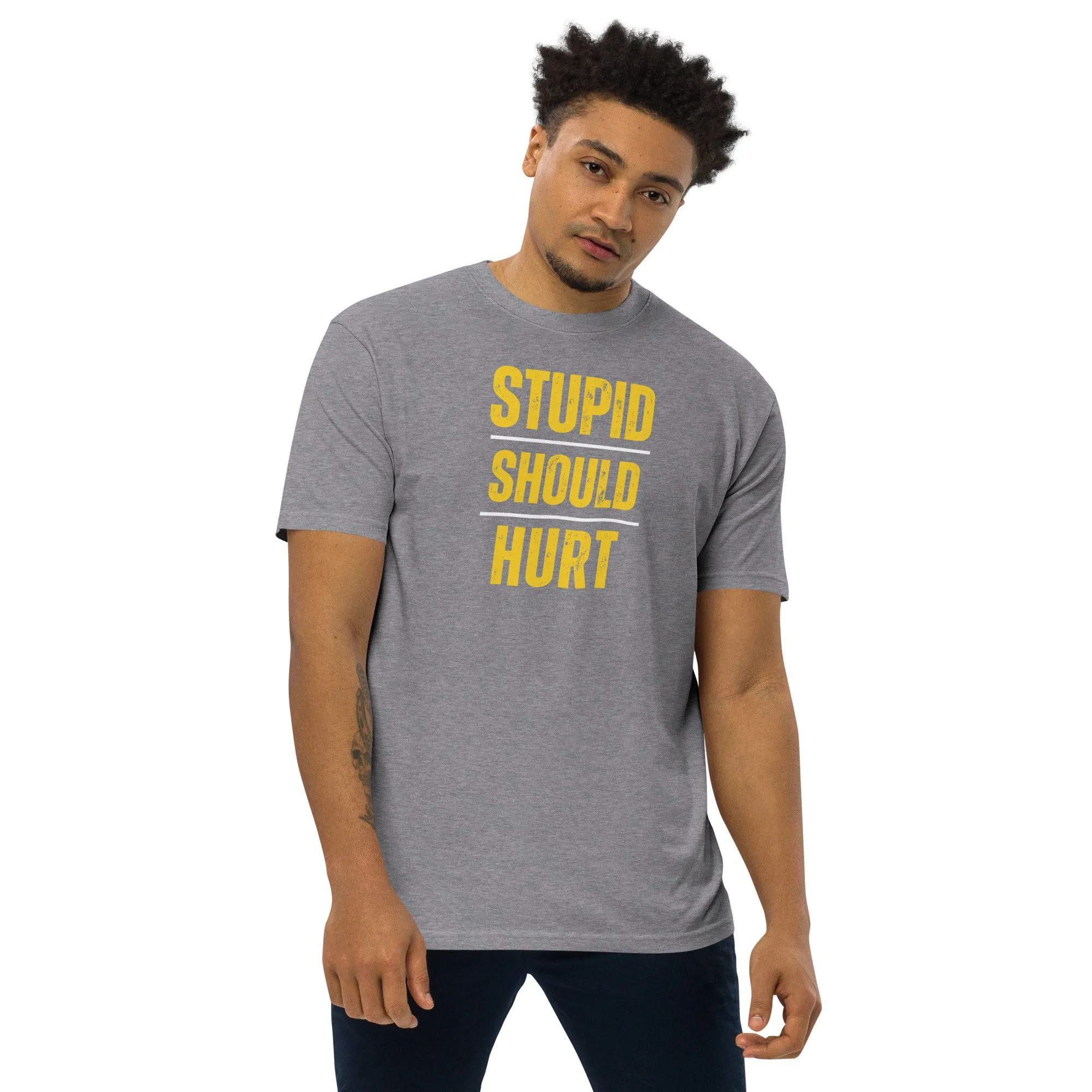 The A&G Stupid Should Hurt '24 Premium Heavyweight Tee