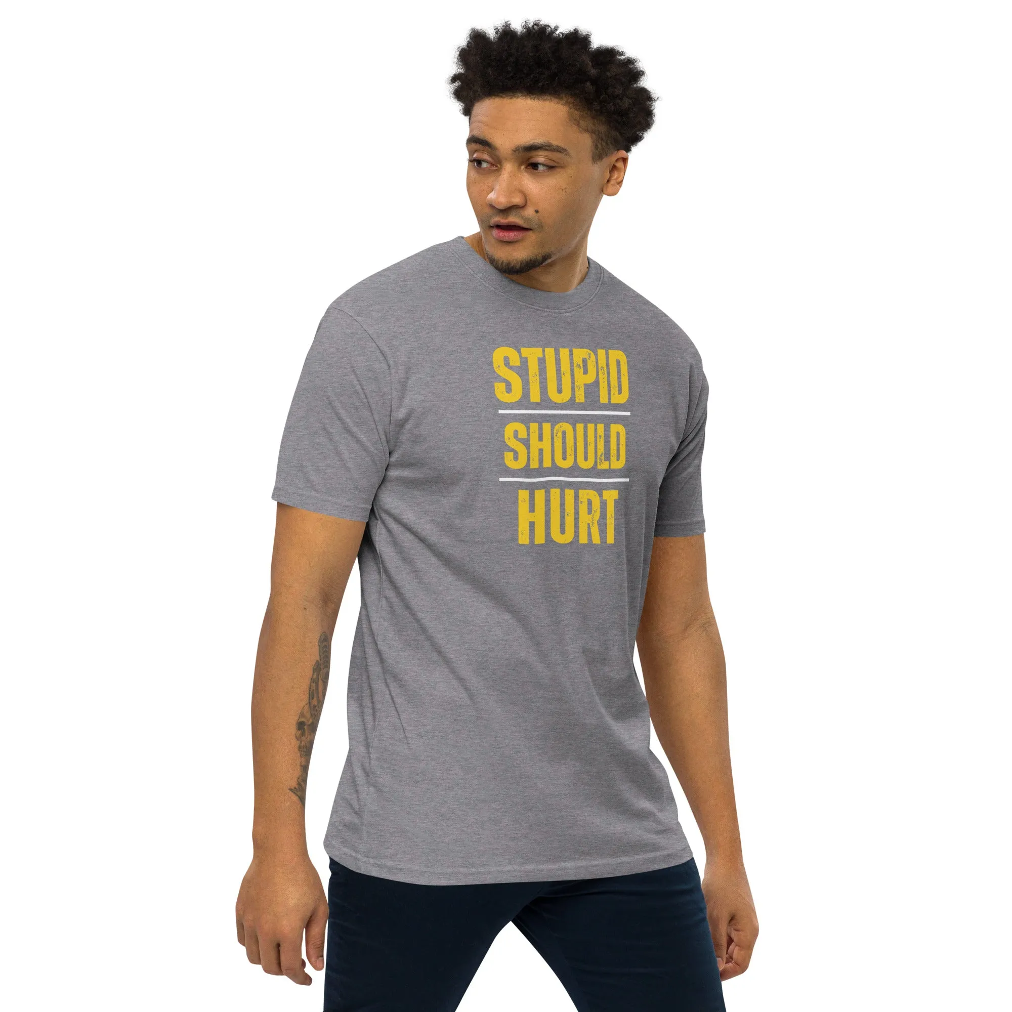 The A&G Stupid Should Hurt '24 Premium Heavyweight Tee