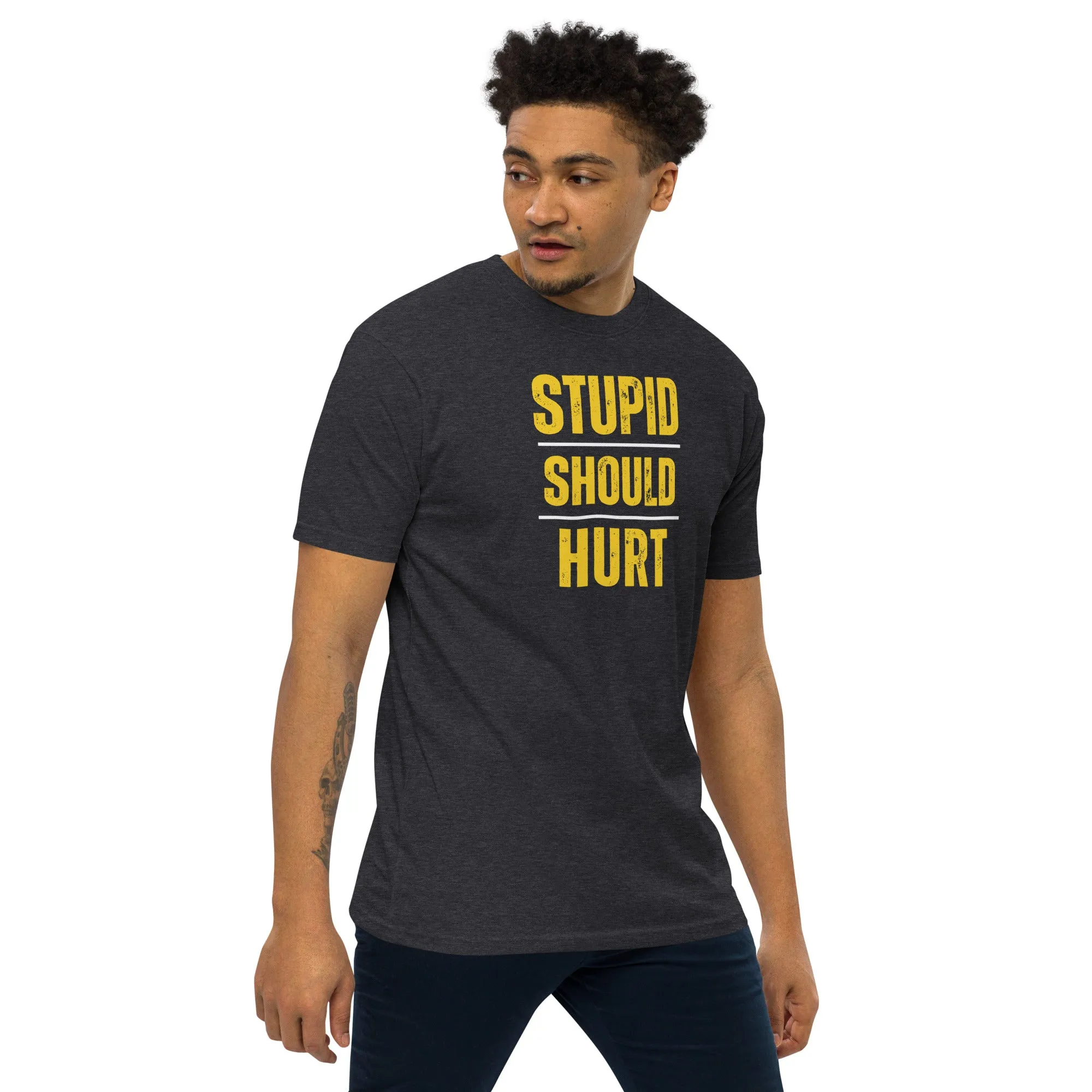 The A&G Stupid Should Hurt '24 Premium Heavyweight Tee