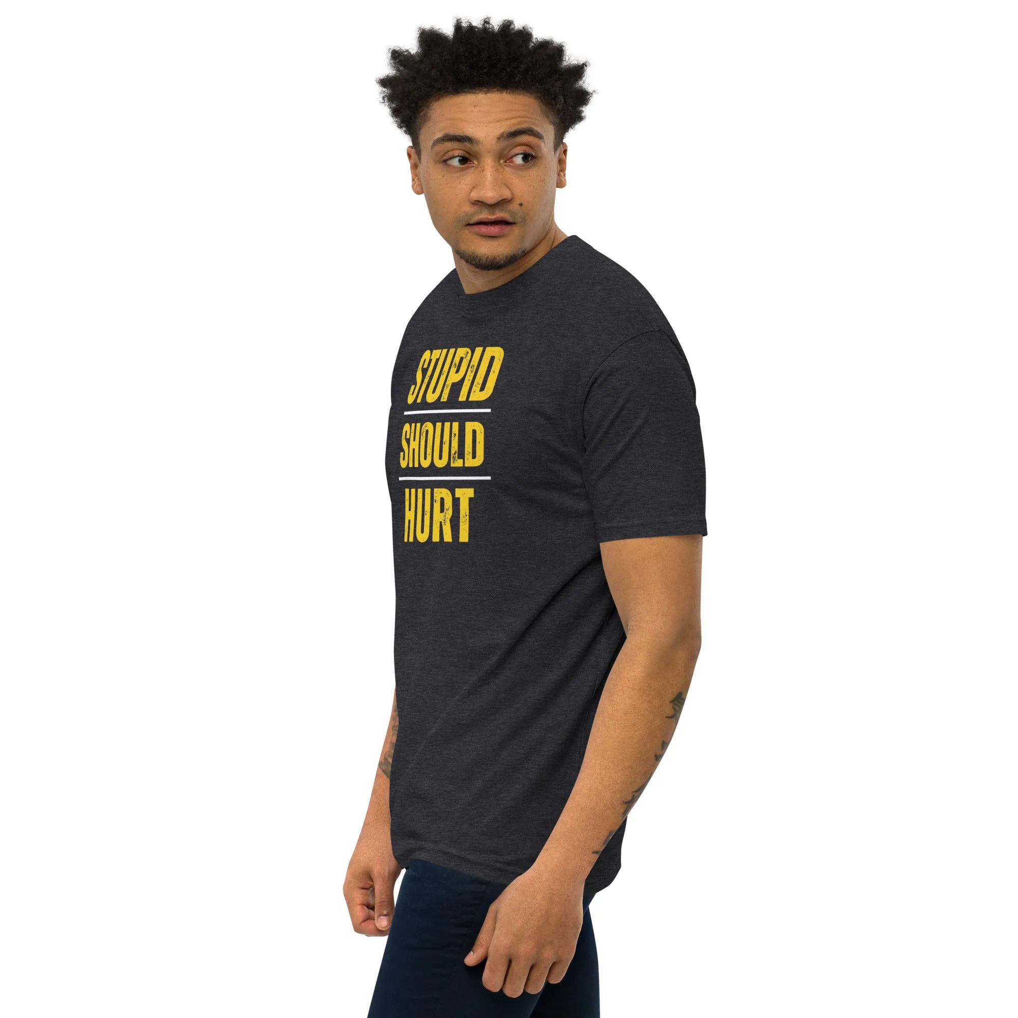 The A&G Stupid Should Hurt '24 Premium Heavyweight Tee