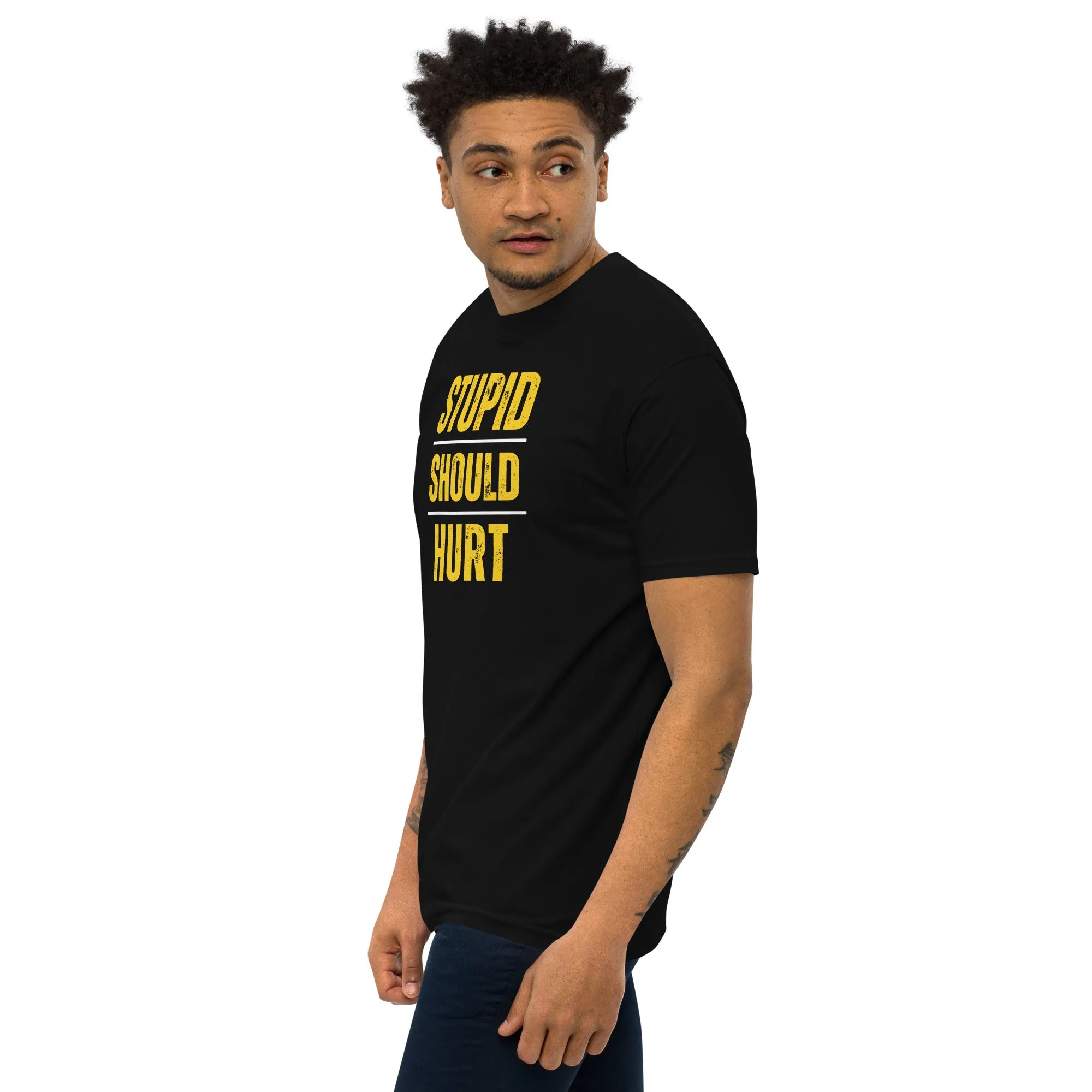 The A&G Stupid Should Hurt '24 Premium Heavyweight Tee