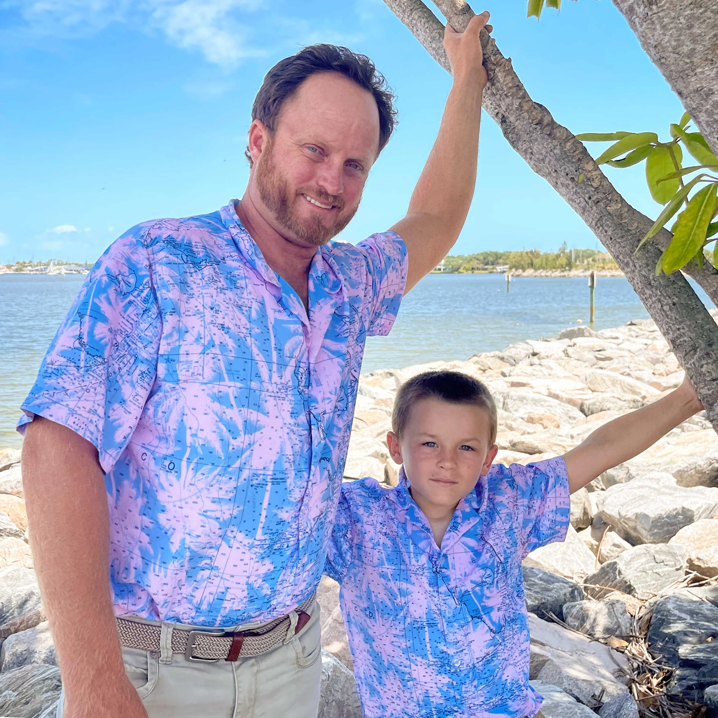 The Blue Palms of the Gulf of Mexico Youth Shirt
