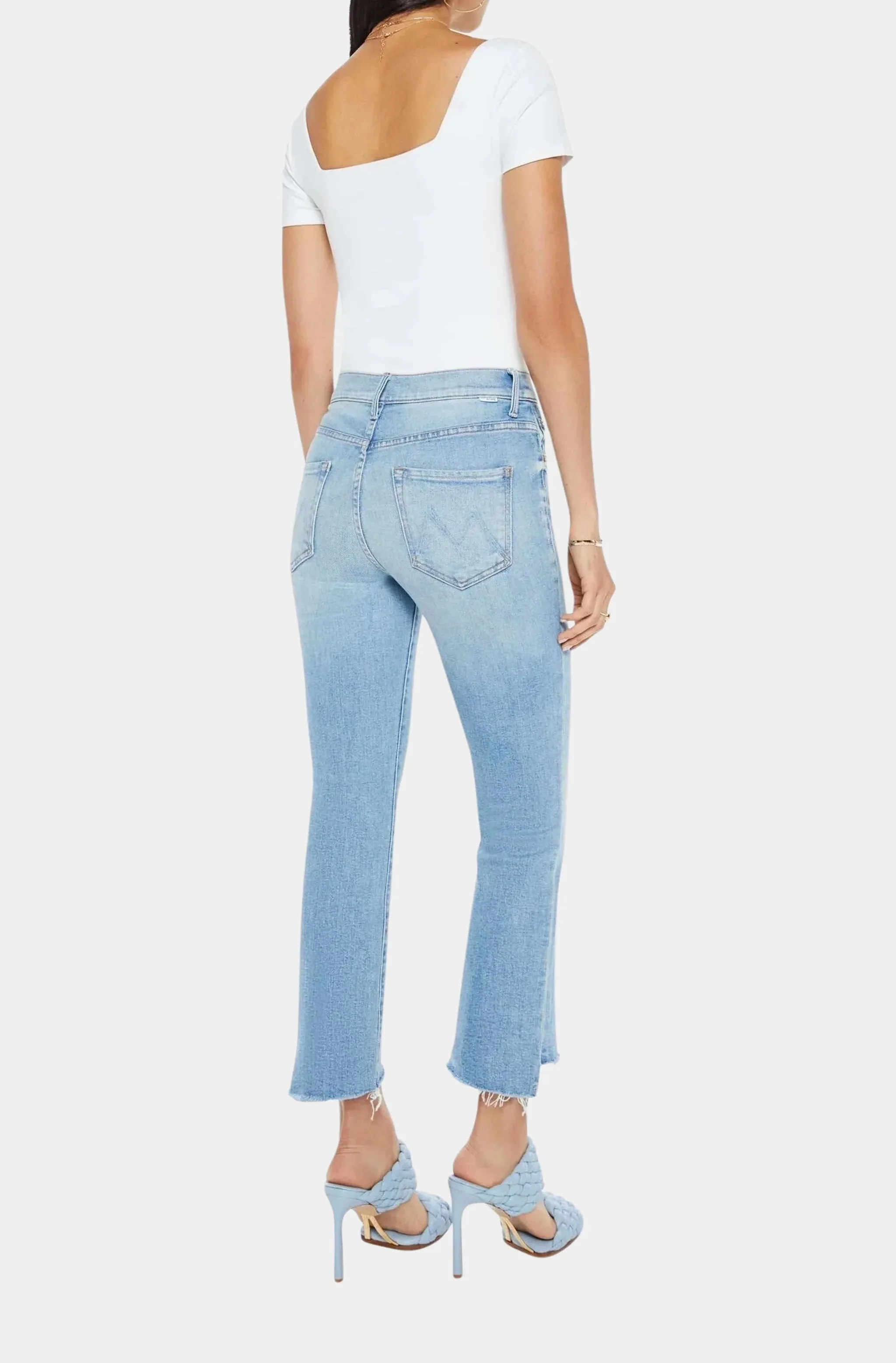 The Insider Crop Step Fray Jeans